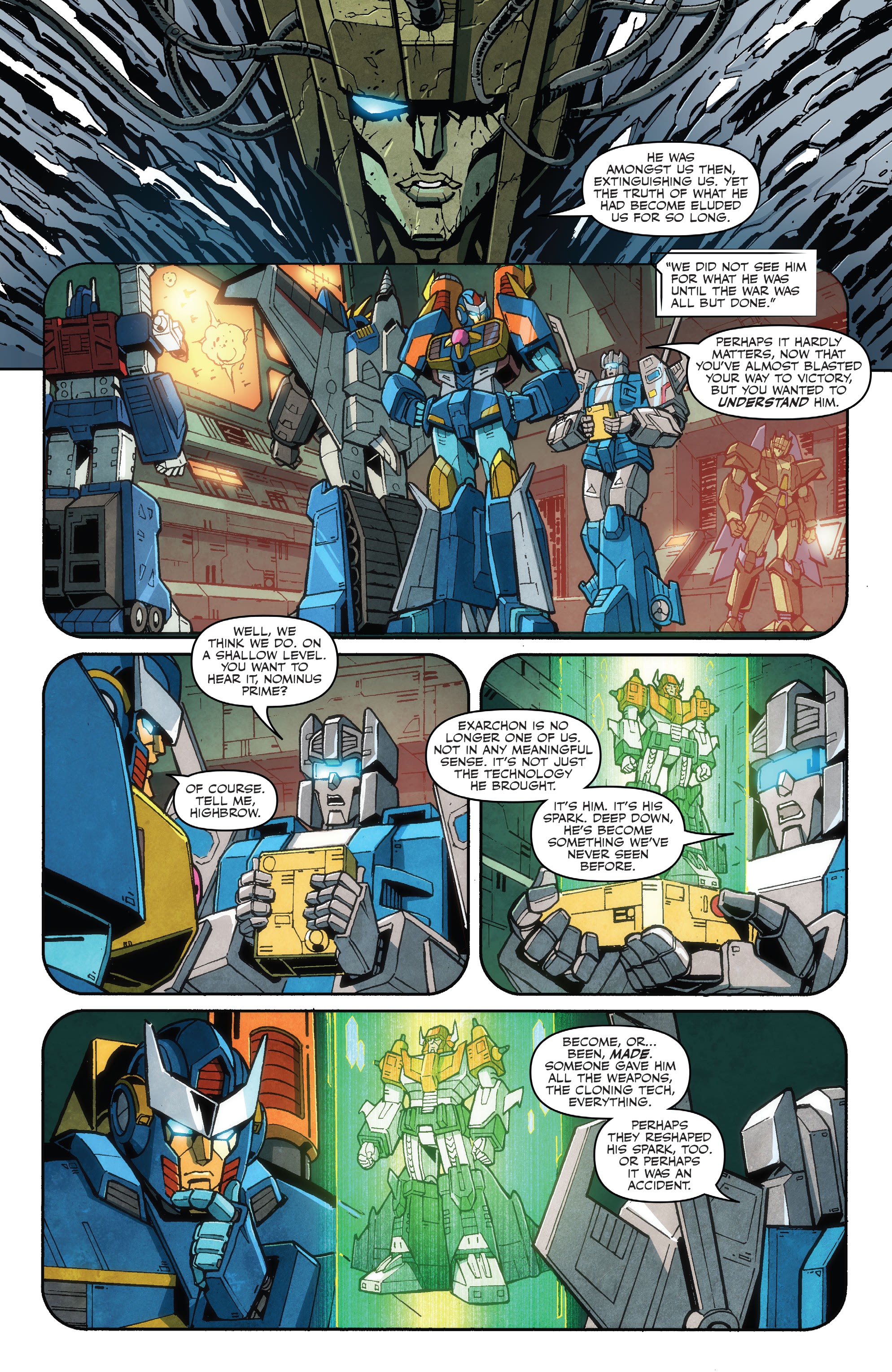 Read online Transformers (2019) comic -  Issue #37 - 10