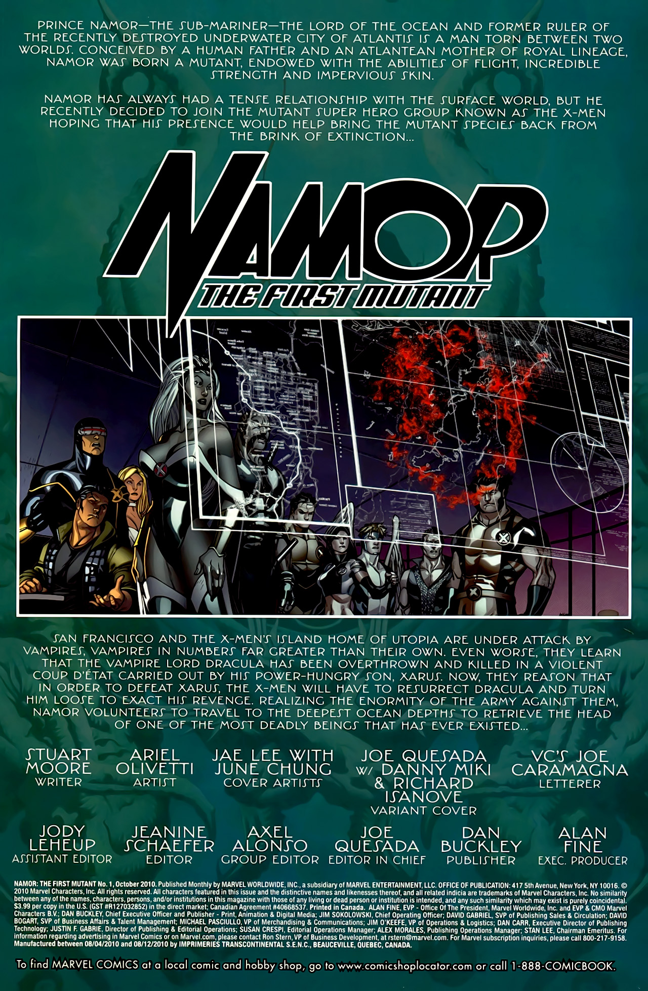 Read online Namor: The First Mutant comic -  Issue #1 - 3
