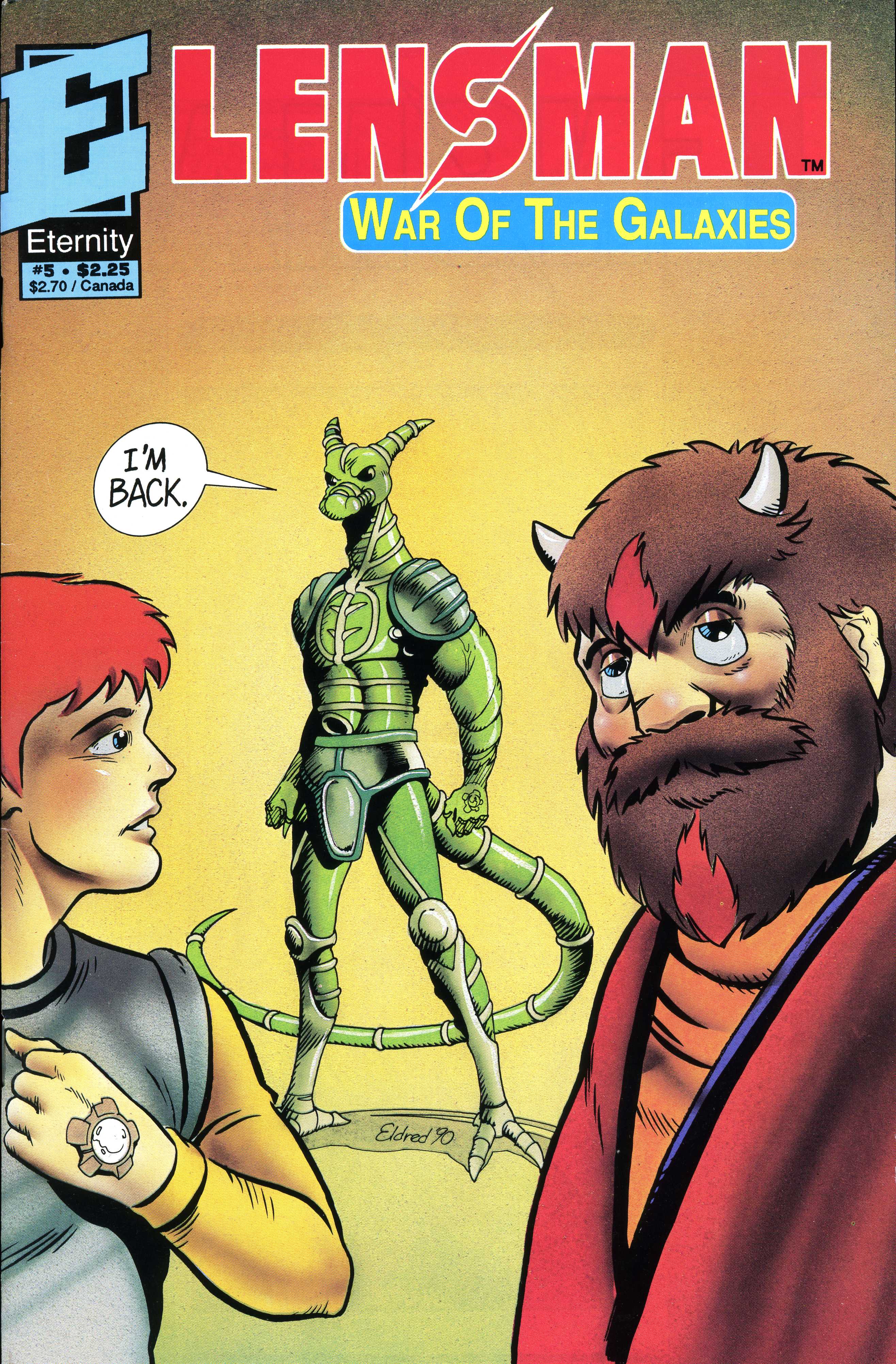 Read online Lensman: War of the Galaxies comic -  Issue #5 - 1