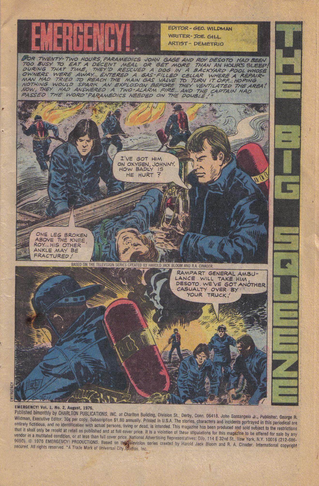 Read online Emergency! comic -  Issue #2 - 3