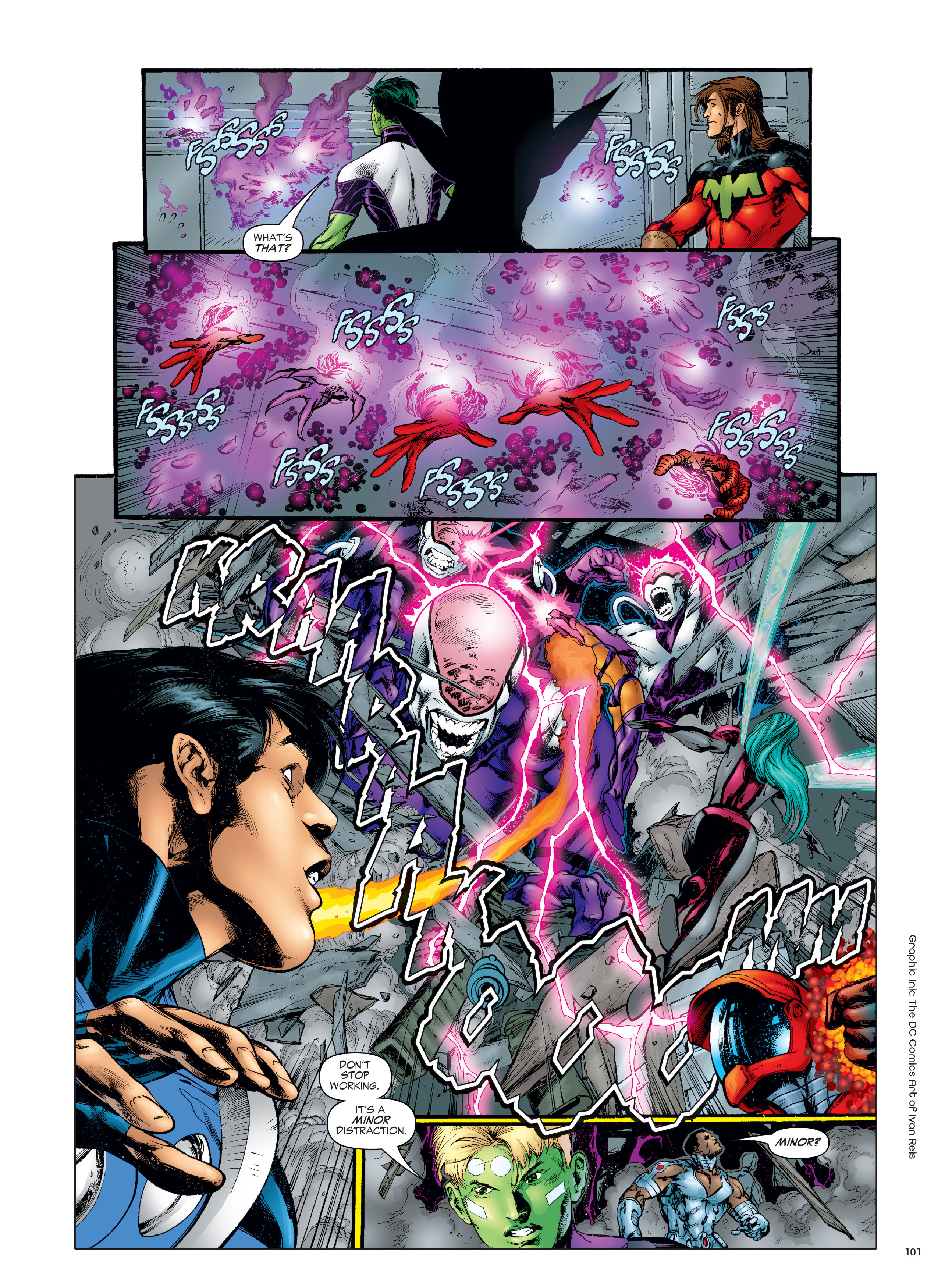 Read online Graphic Ink: The DC Comics Art of Ivan Reis comic -  Issue # TPB (Part 1) - 99