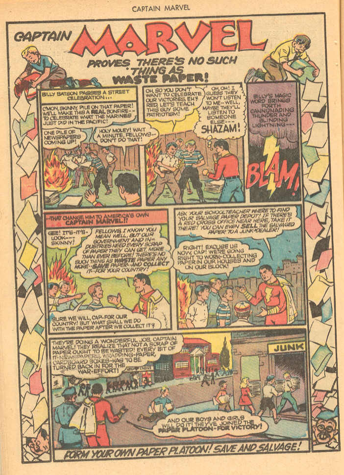 Read online Captain Marvel Adventures comic -  Issue #33 - 16
