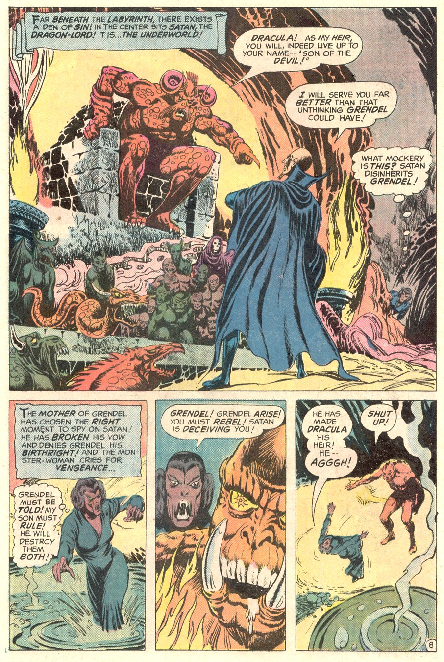 Read online Beowulf (1975) comic -  Issue #6 - 11