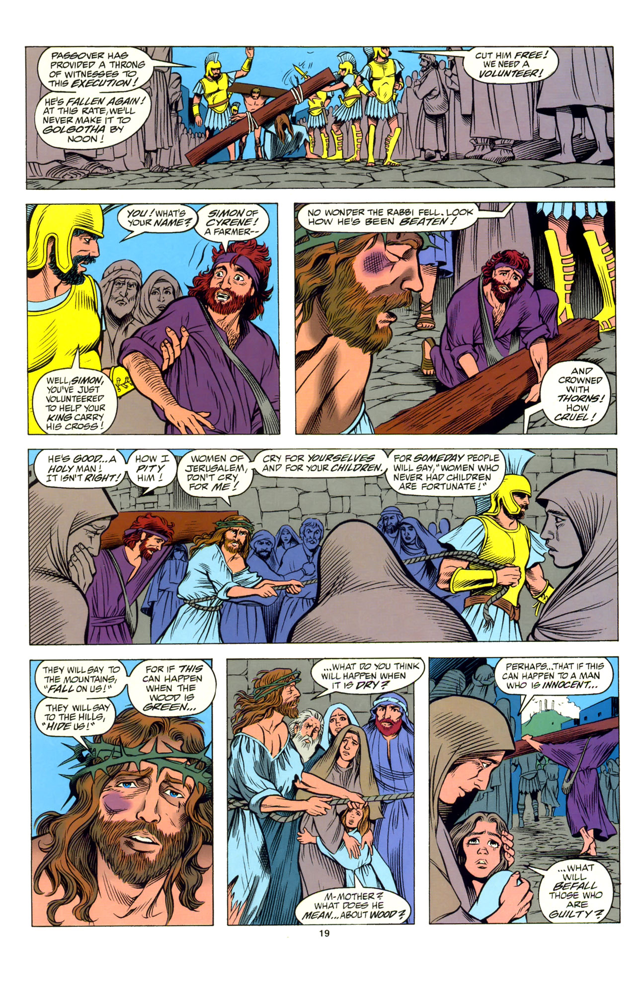 Read online The Life of Christ: The Easter Story comic -  Issue # Full - 21