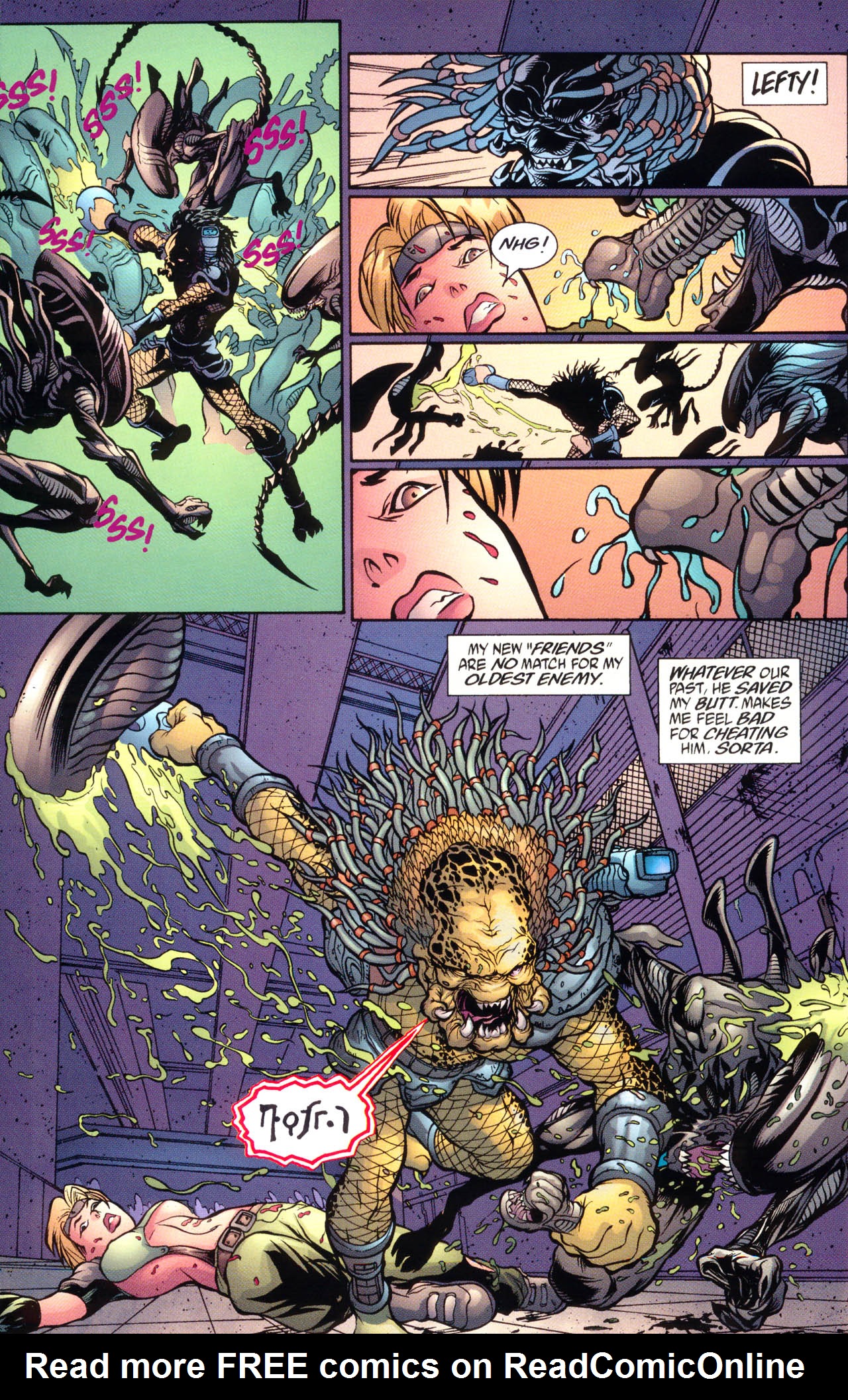 Read online Aliens vs. Predator Annual comic -  Issue # Full - 24
