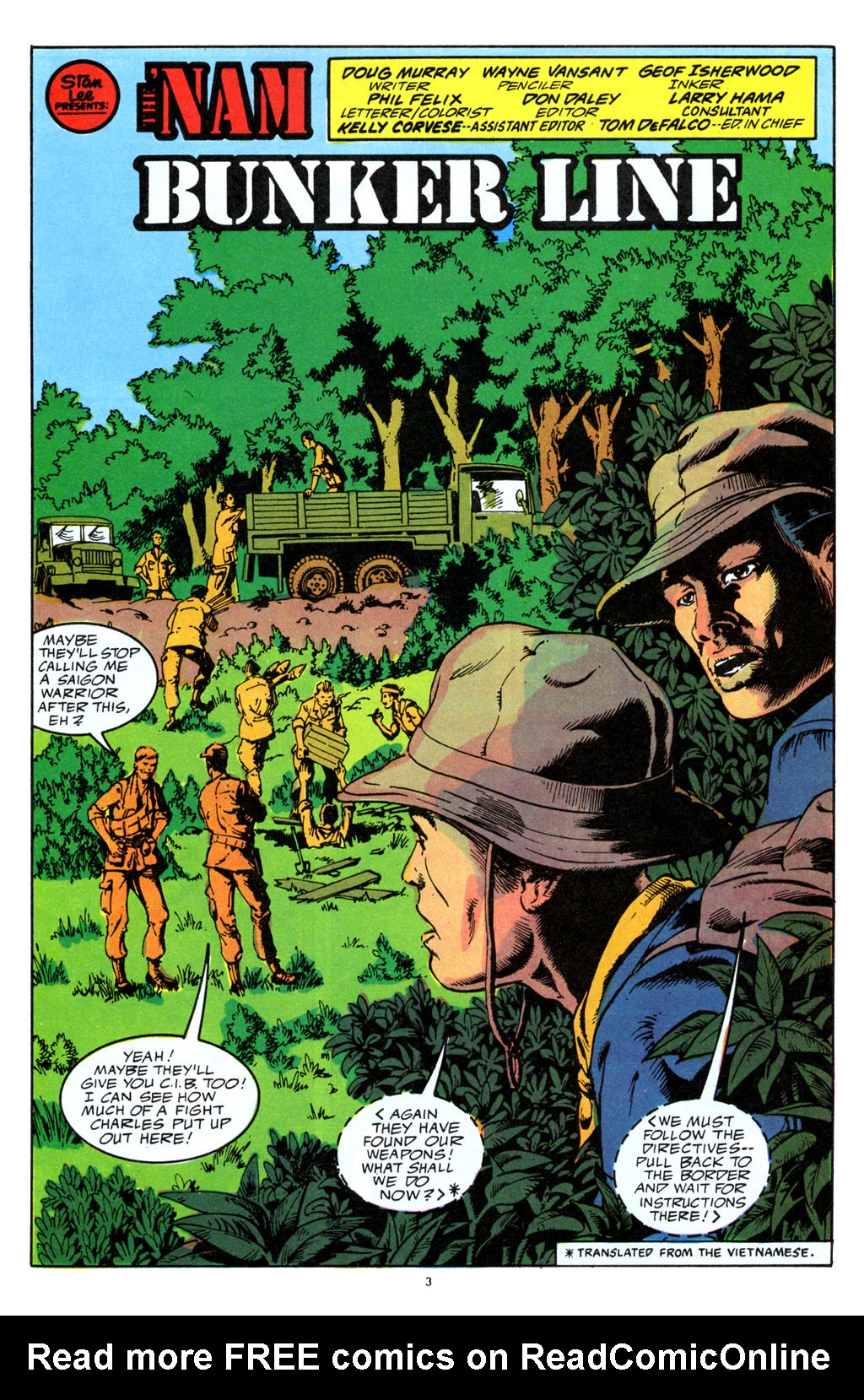 Read online The 'Nam comic -  Issue #30 - 5