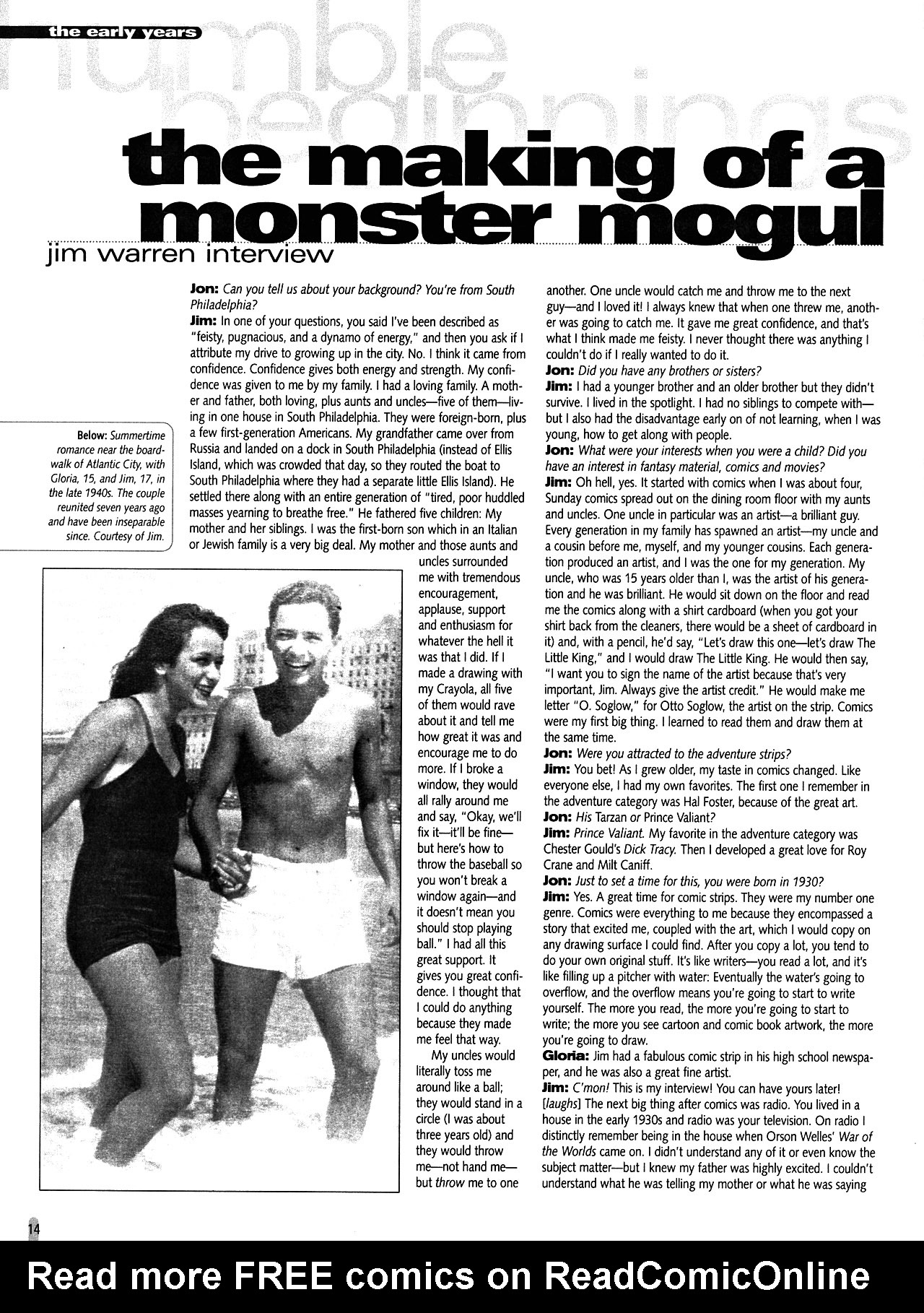 Read online Warren Companion comic -  Issue # TPB (Part 1) - 14