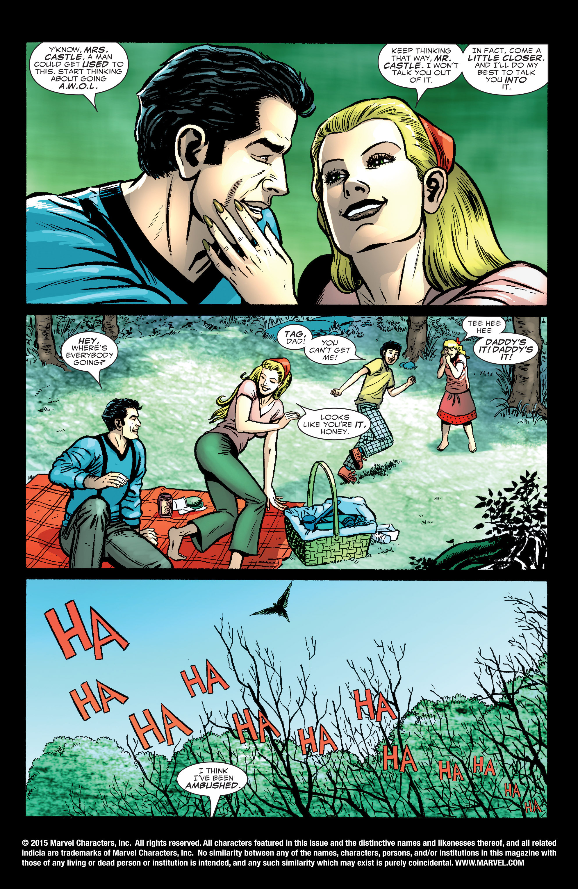 Read online Daredevil vs. Punisher comic -  Issue #6 - 2