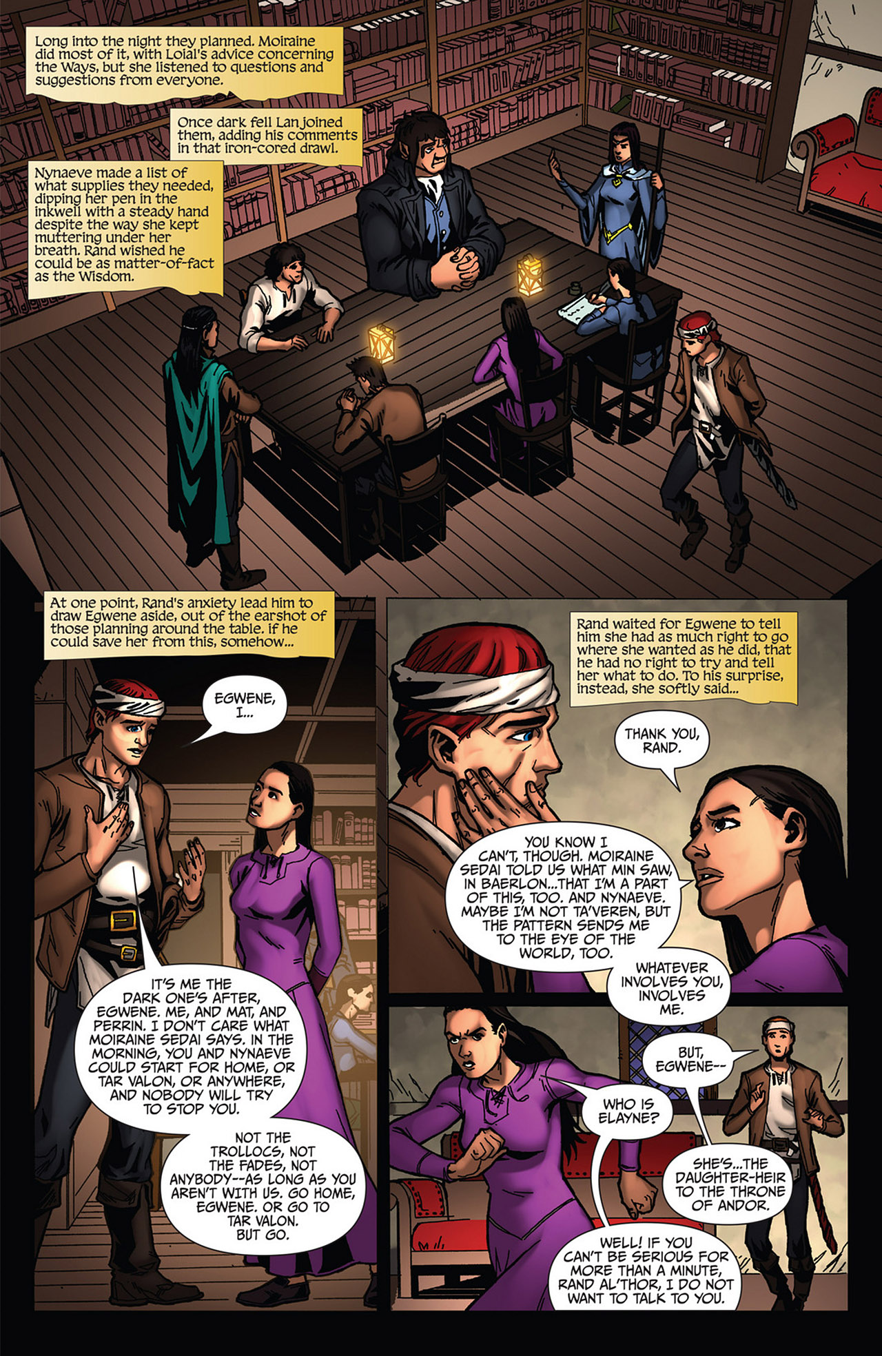 Read online Robert Jordan's Wheel of Time: The Eye of the World comic -  Issue #30 - 9
