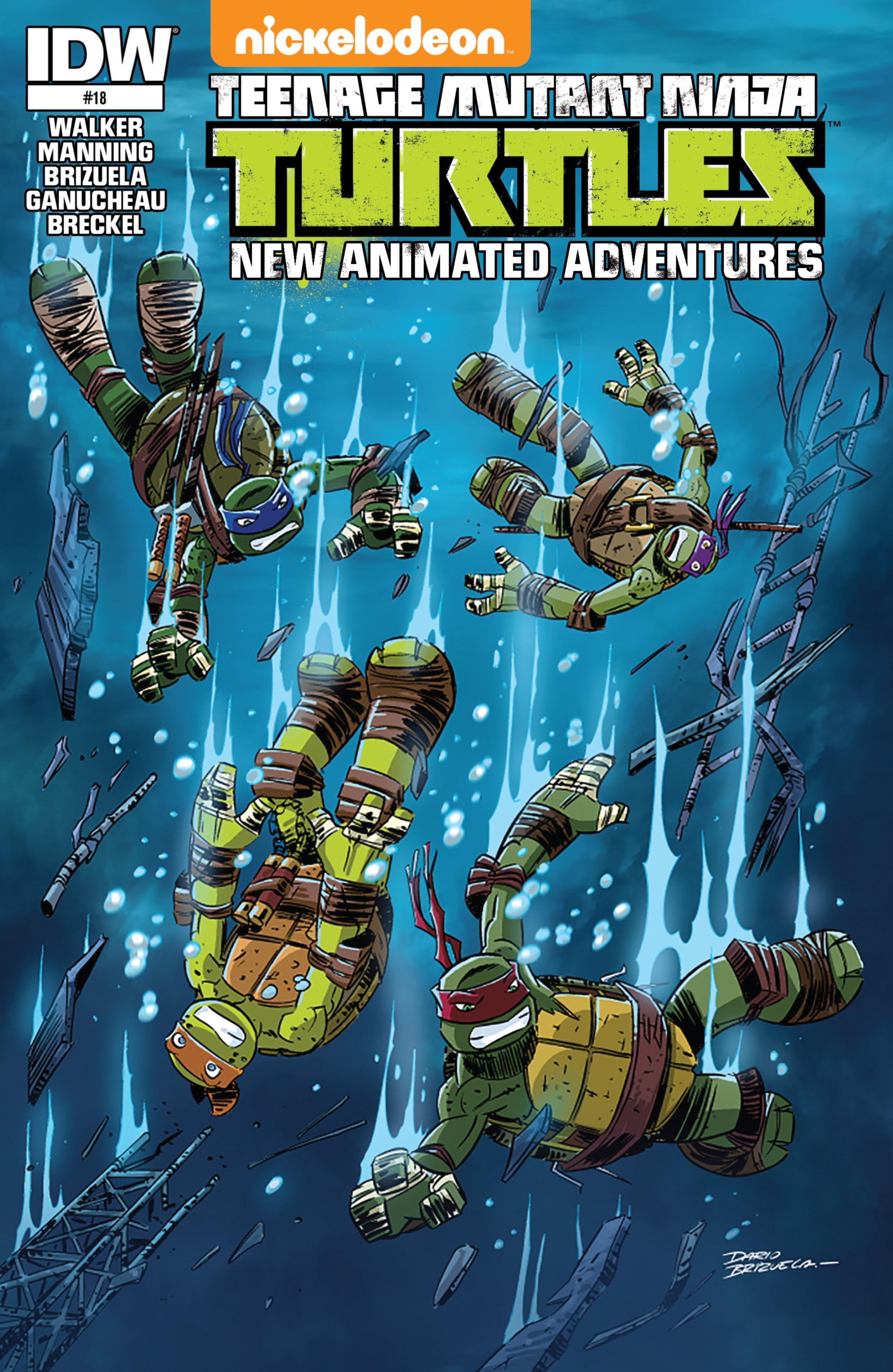 Read online Teenage Mutant Ninja Turtles New Animated Adventures comic -  Issue #18 - 1