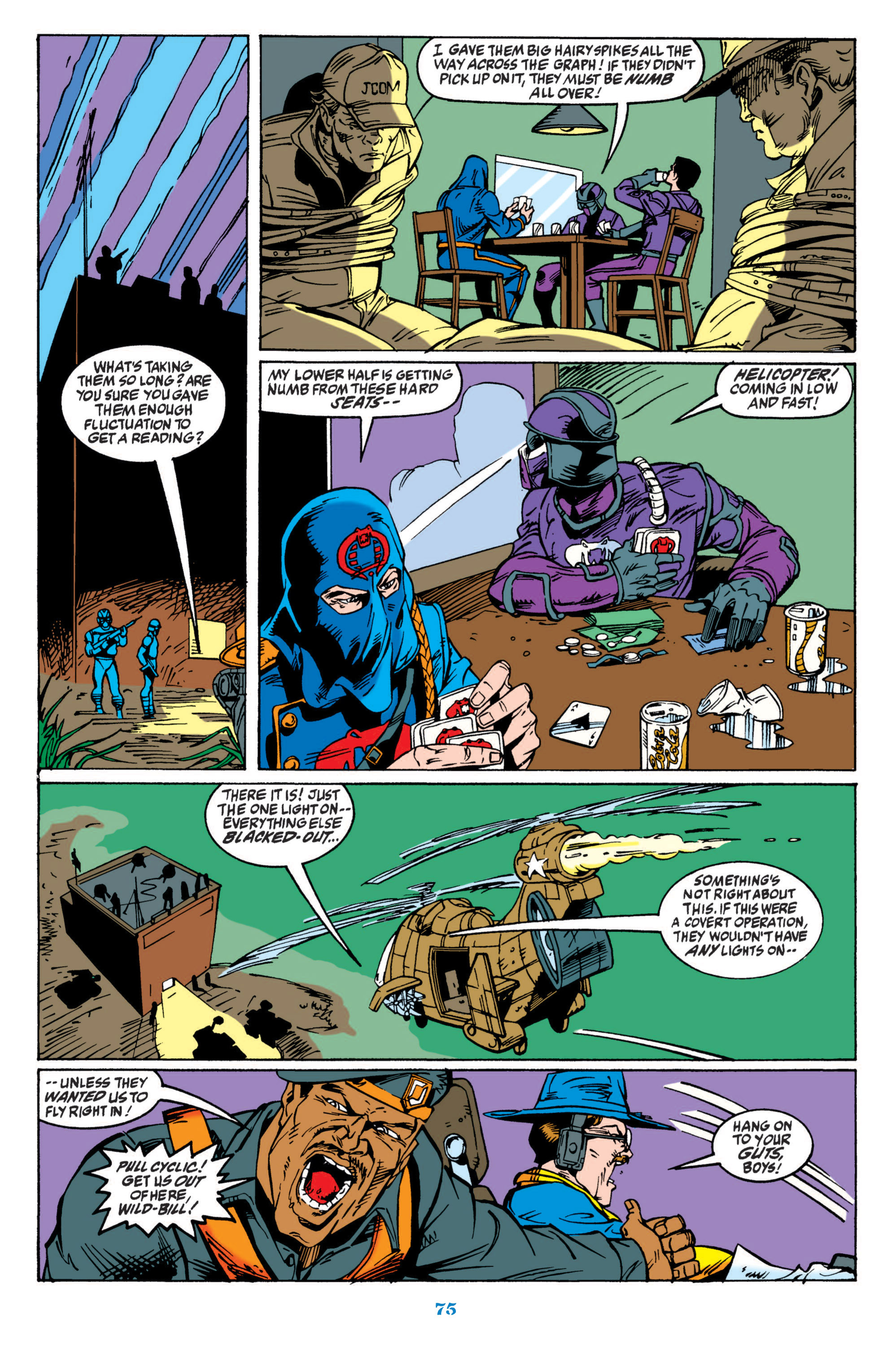 Read online Classic G.I. Joe comic -  Issue # TPB 13 (Part 1) - 76