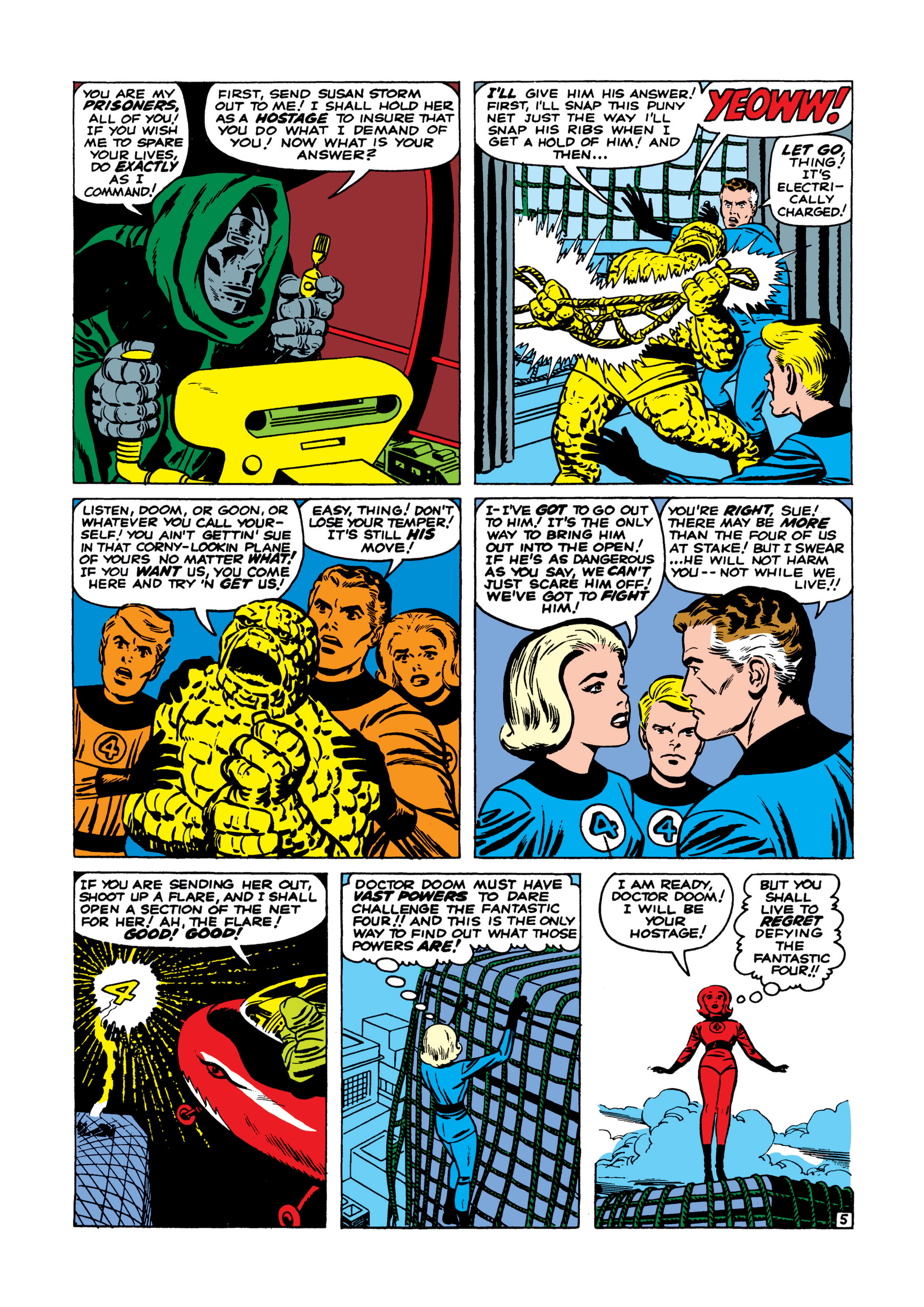 Read online Fantastic Four (1961) comic -  Issue #5 - 6