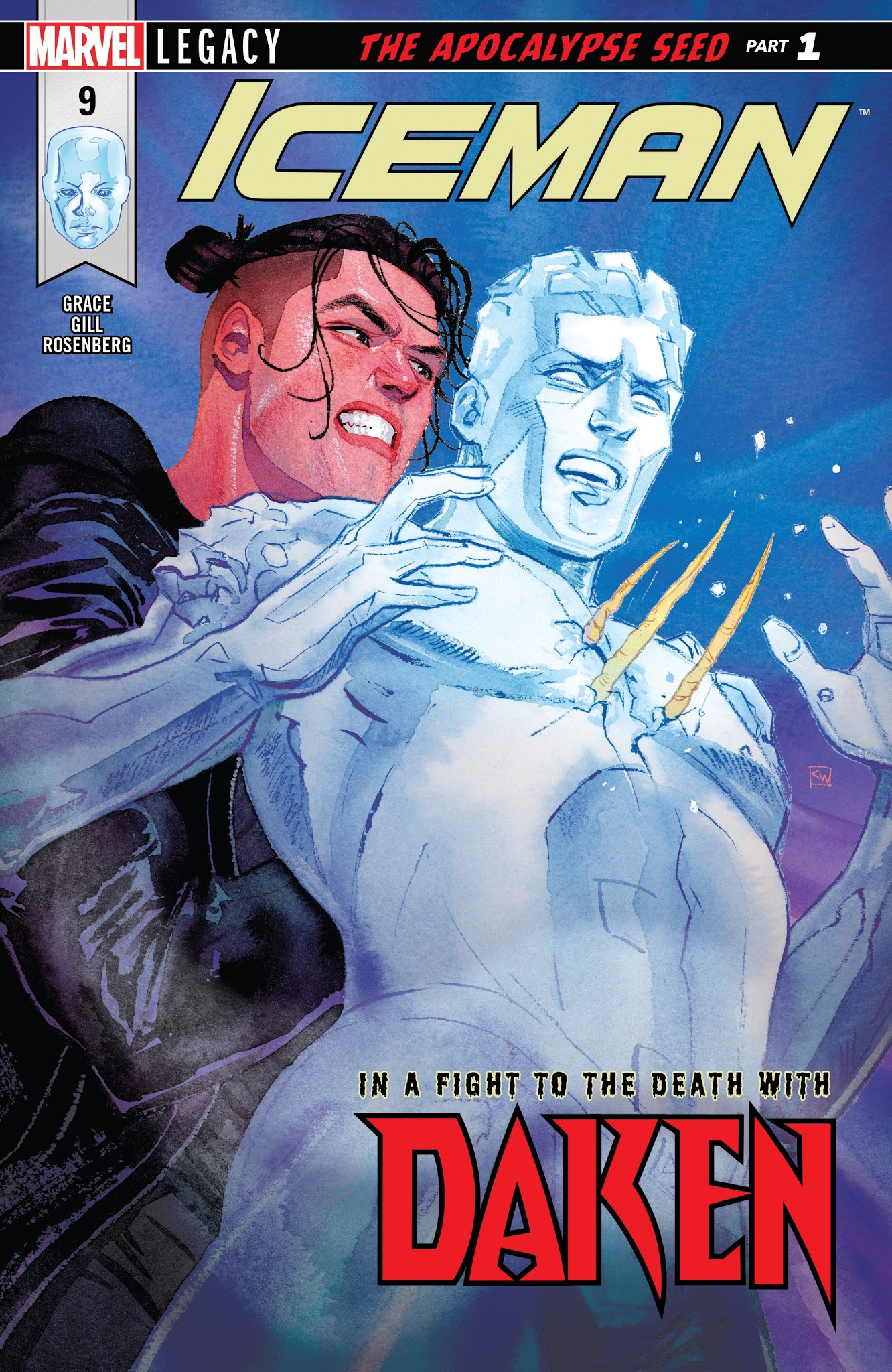 Read online Iceman (2017) comic -  Issue #9 - 1