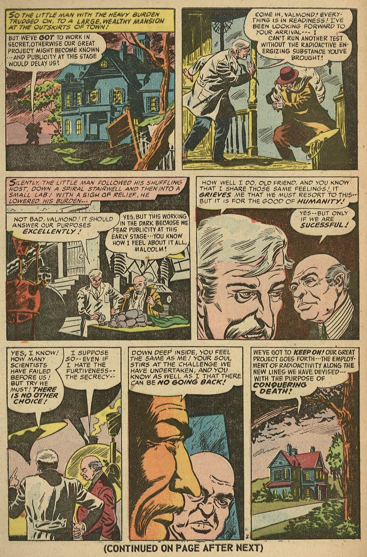 Read online Adventures Into The Unknown comic -  Issue #62 - 28