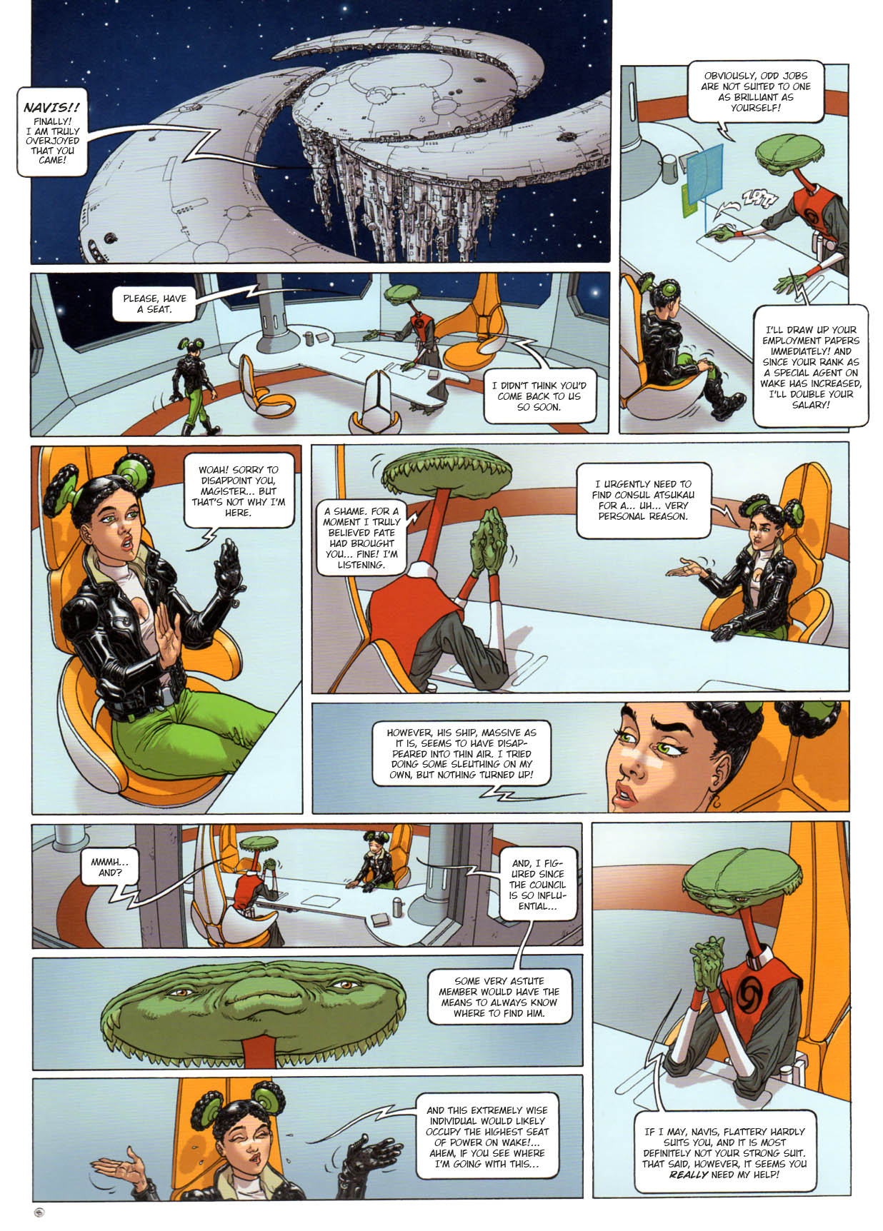 Read online Wake comic -  Issue #16 - 10