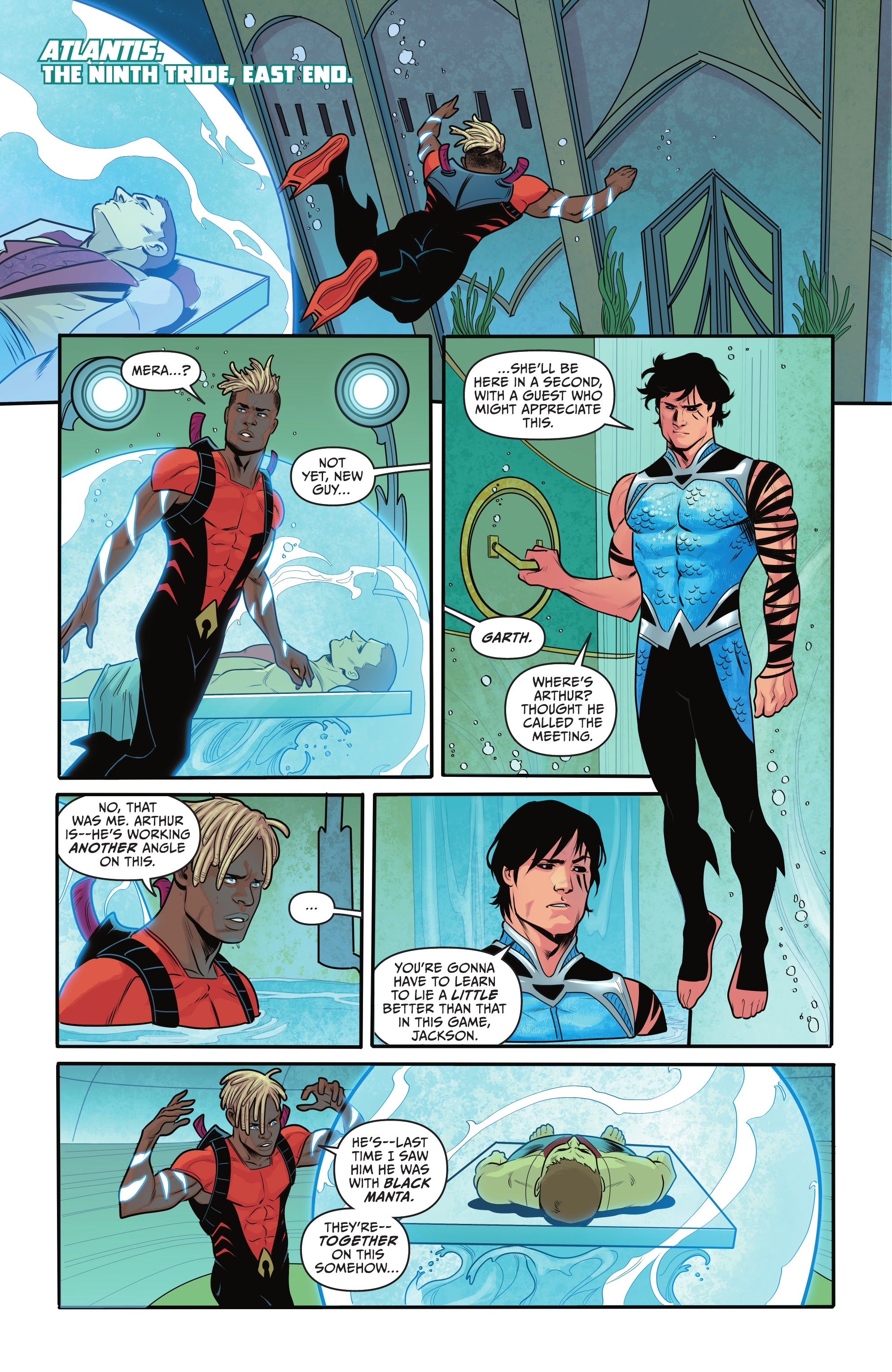 Read online Aquamen comic -  Issue #2 - 11