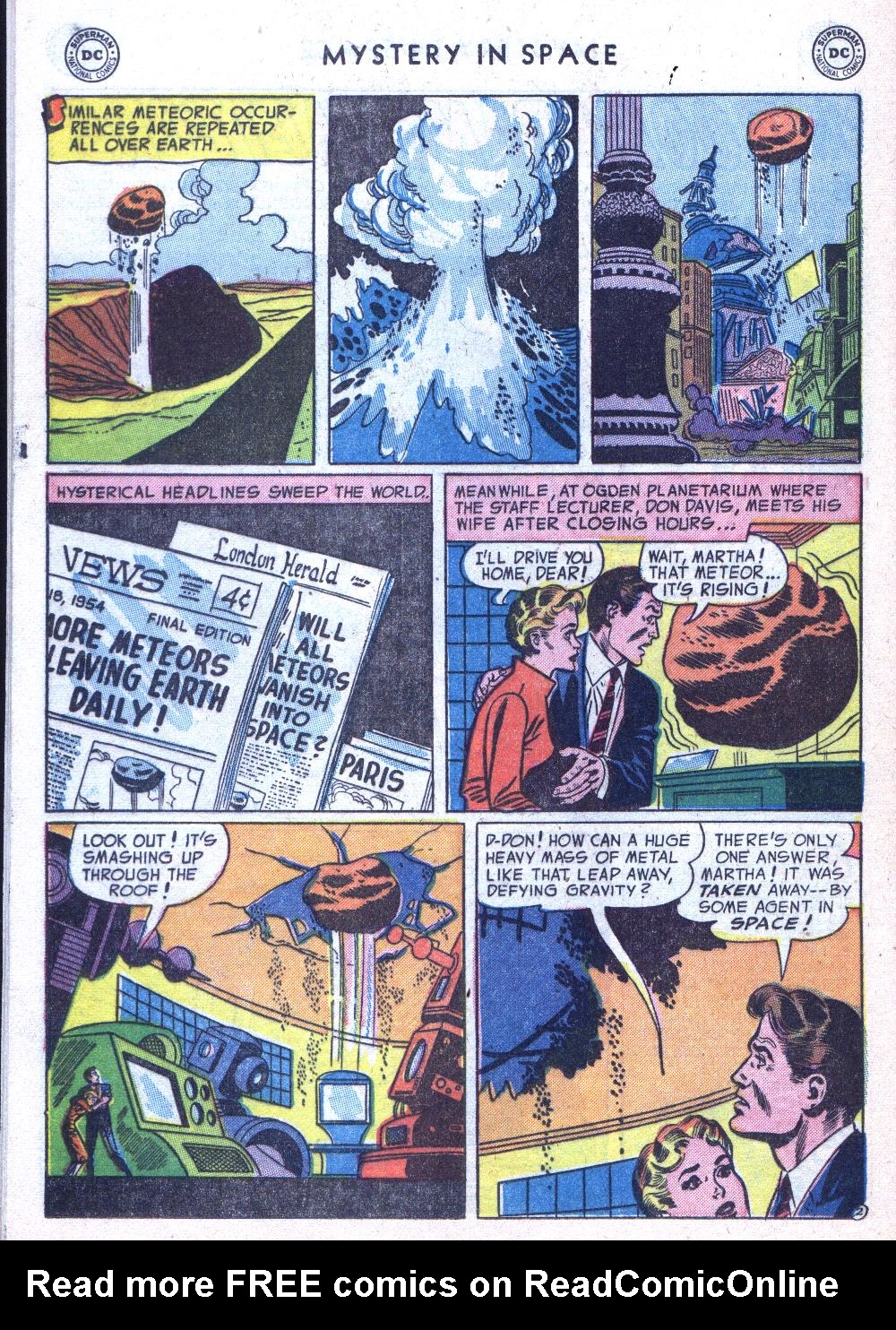 Read online Mystery in Space (1951) comic -  Issue #20 - 20