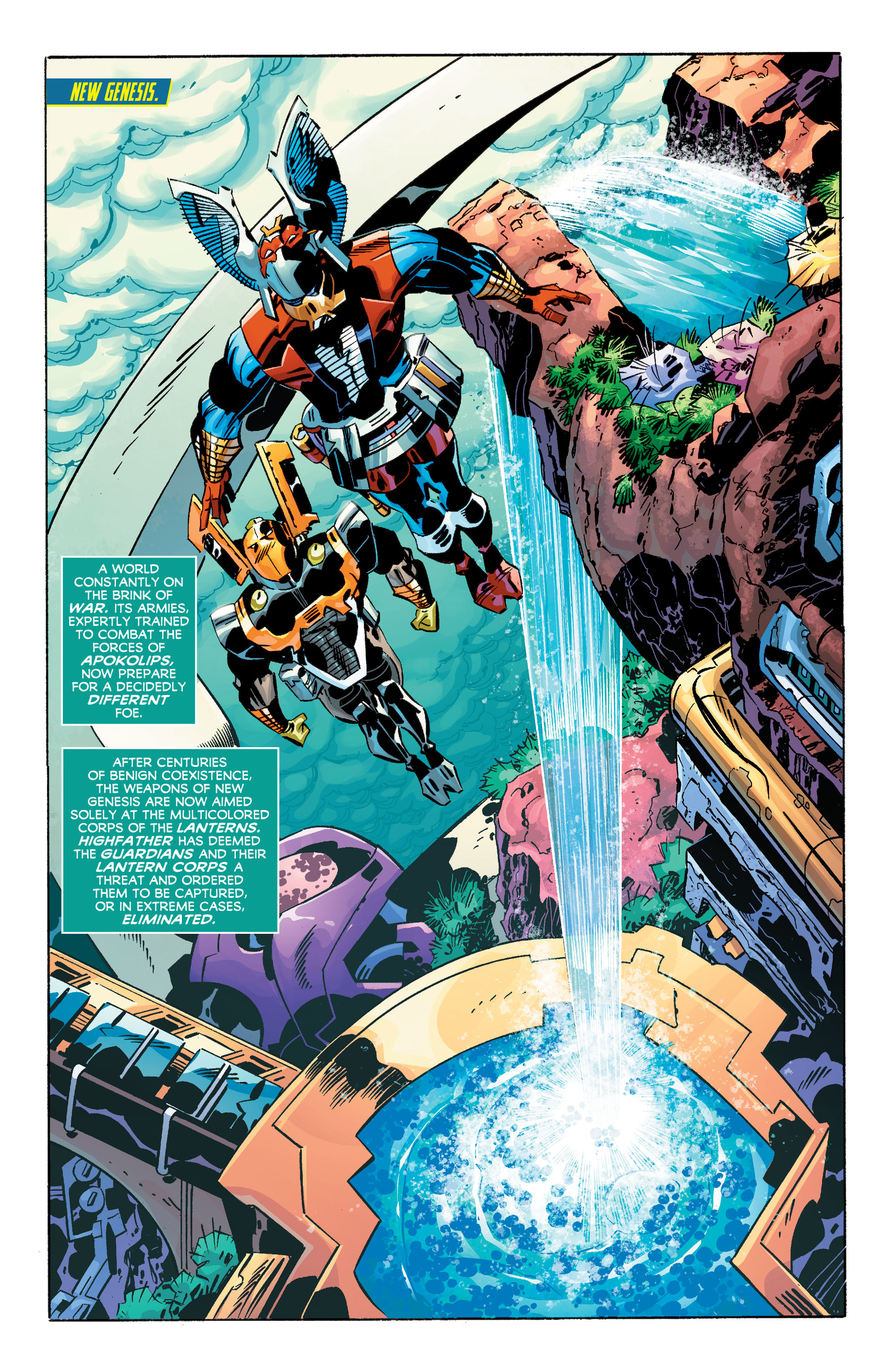Read online Infinity Man and the Forever People comic -  Issue #4 - 7