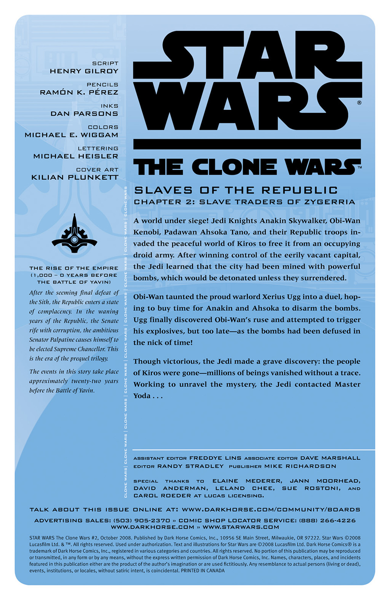Read online Star Wars: The Clone Wars comic -  Issue #2 - 2