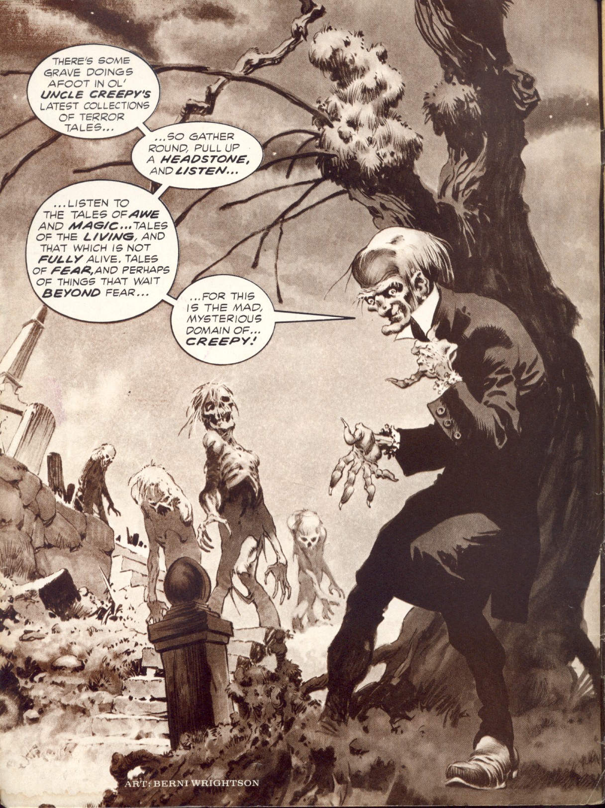 Read online Creepy (1964) comic -  Issue #66 - 2