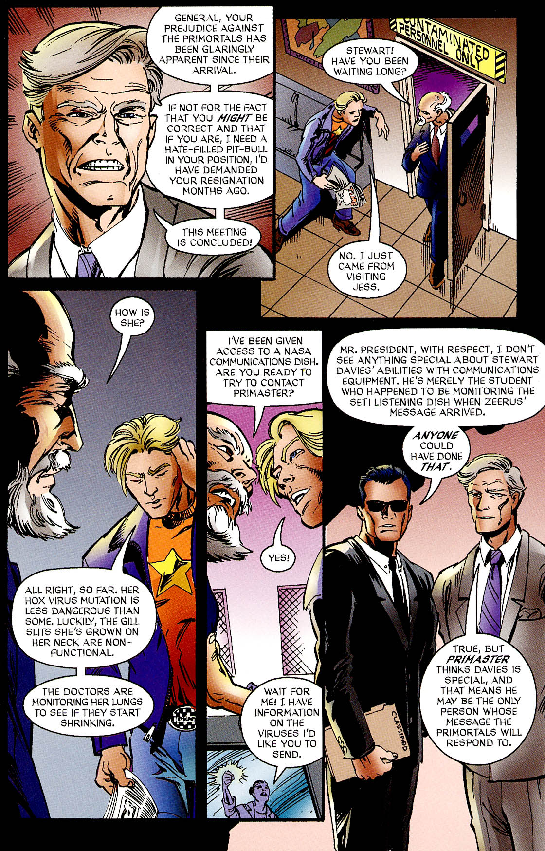 Read online Leonard Nimoy's Primortals (1996) comic -  Issue #5 - 9