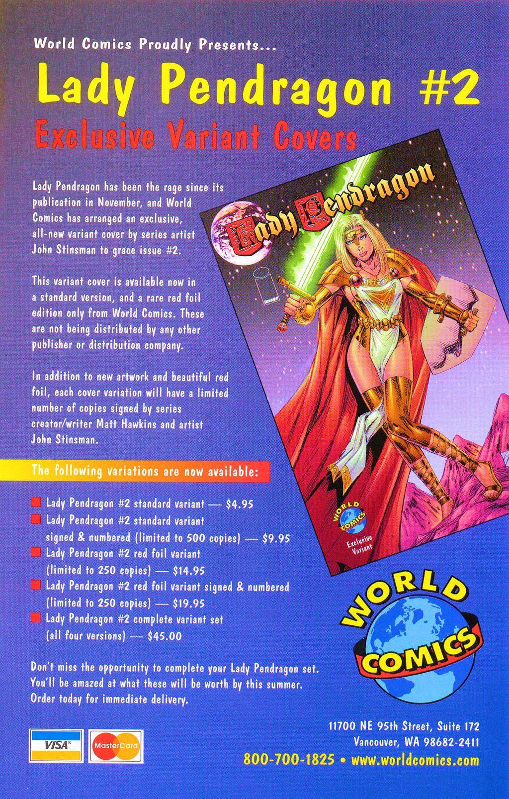 Read online Lady Pendragon comic -  Issue #0 - 22