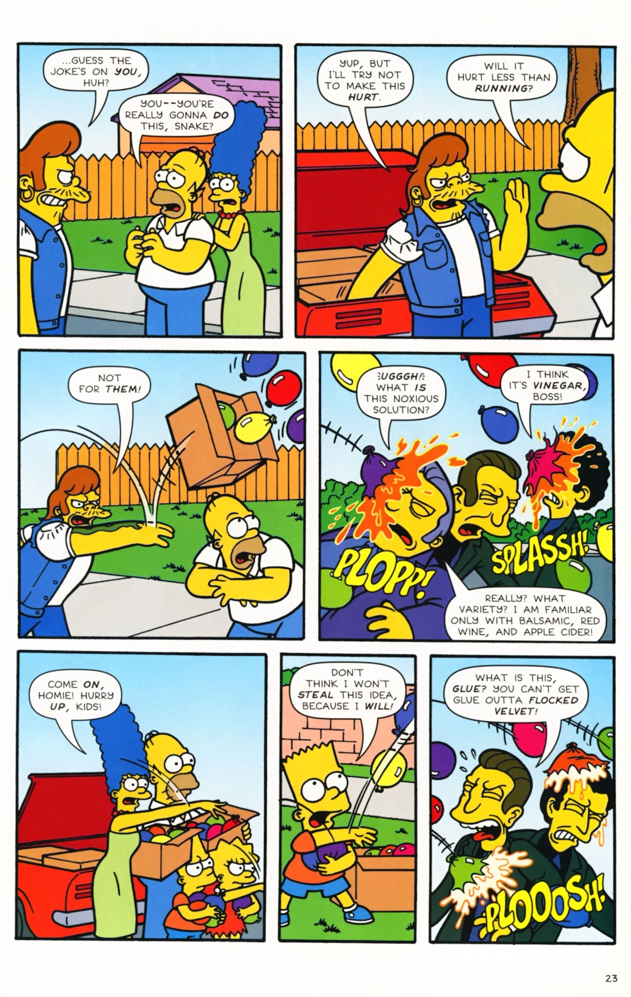 Read online Simpsons Comics comic -  Issue #167 - 23