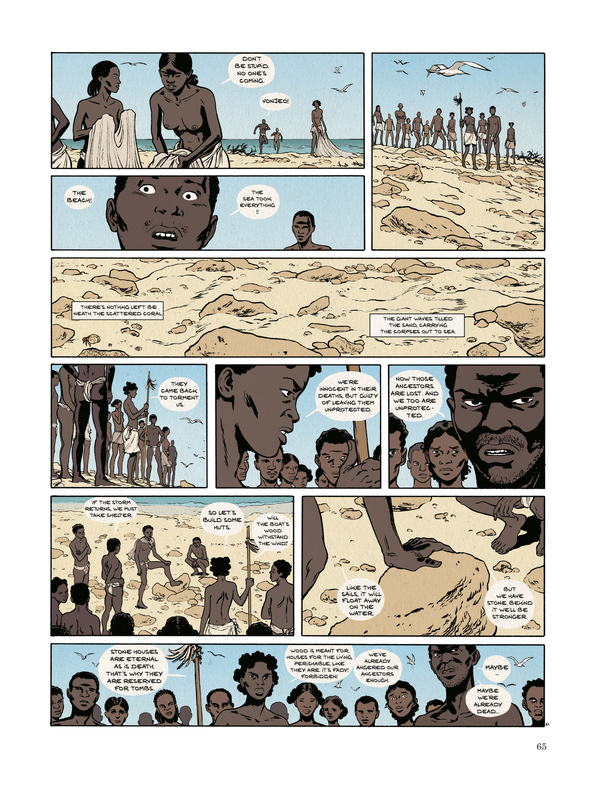 Read online The Forgotten Slaves of Tromelin comic -  Issue # TPB - 67