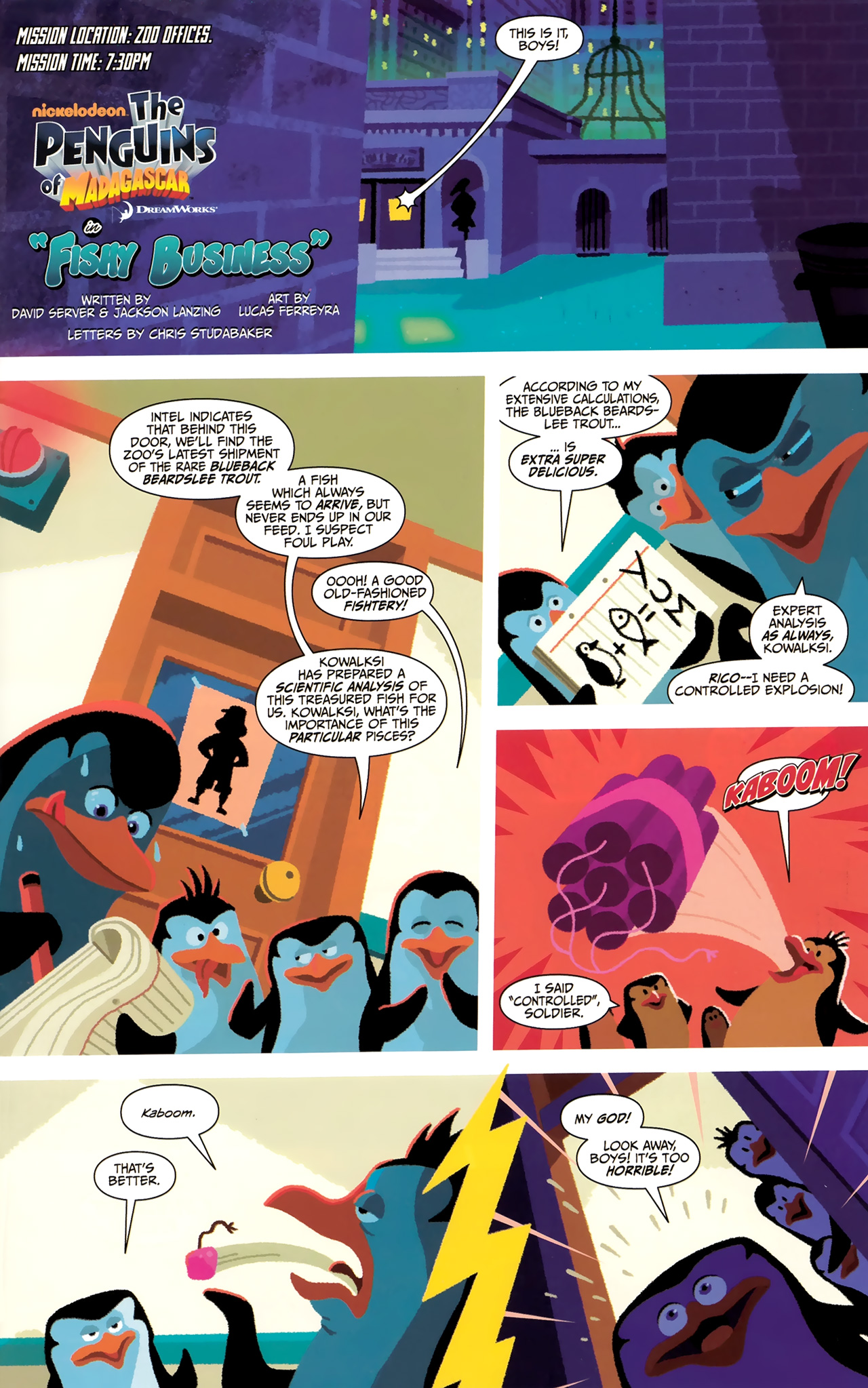 Read online Penguins of Madagascar comic -  Issue #3 - 23