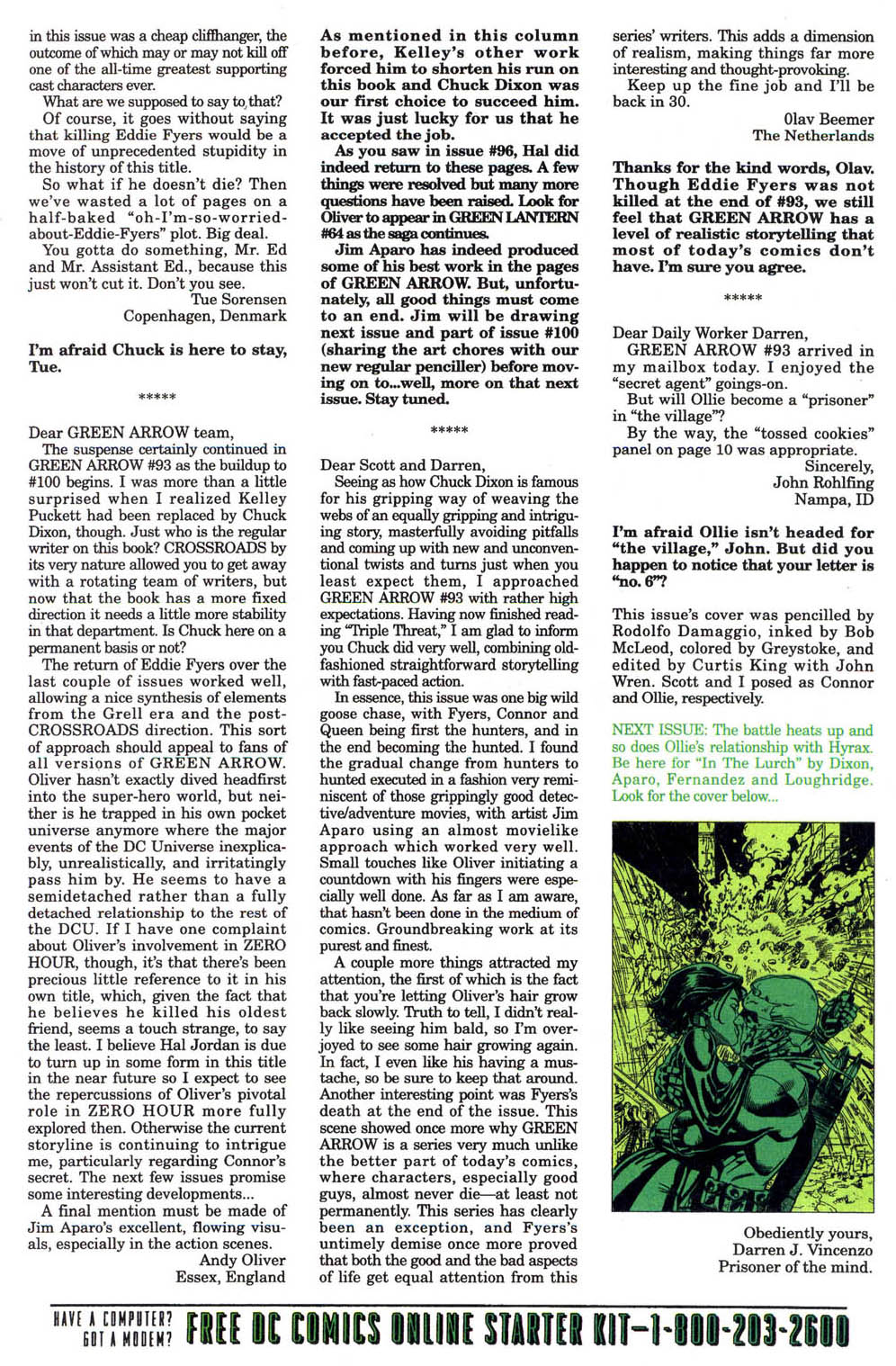 Read online Green Arrow (1988) comic -  Issue #98 - 27