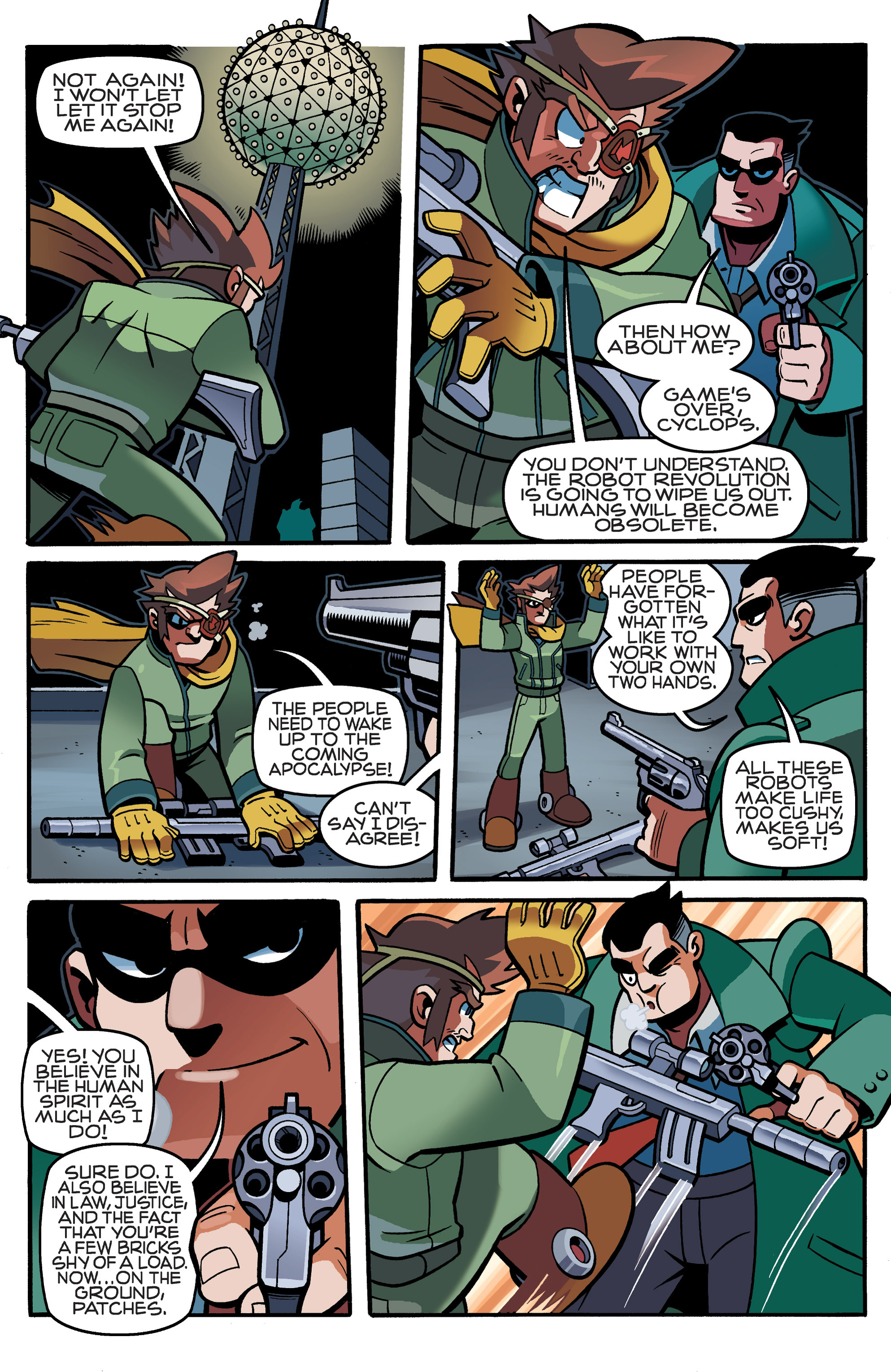 Read online Mega Man comic -  Issue # _TPB 6 - 21