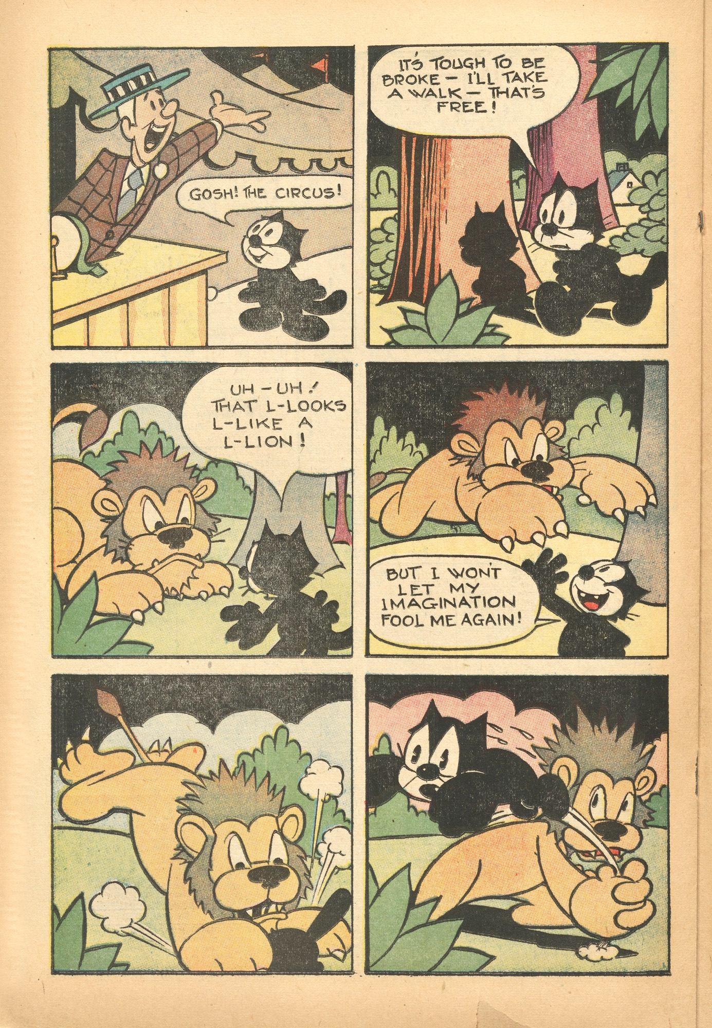 Read online Felix the Cat (1951) comic -  Issue #51 - 20