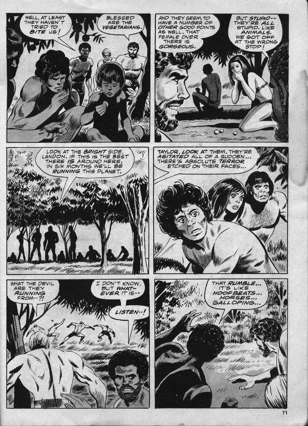 Read online Planet of the Apes comic -  Issue #1 - 71