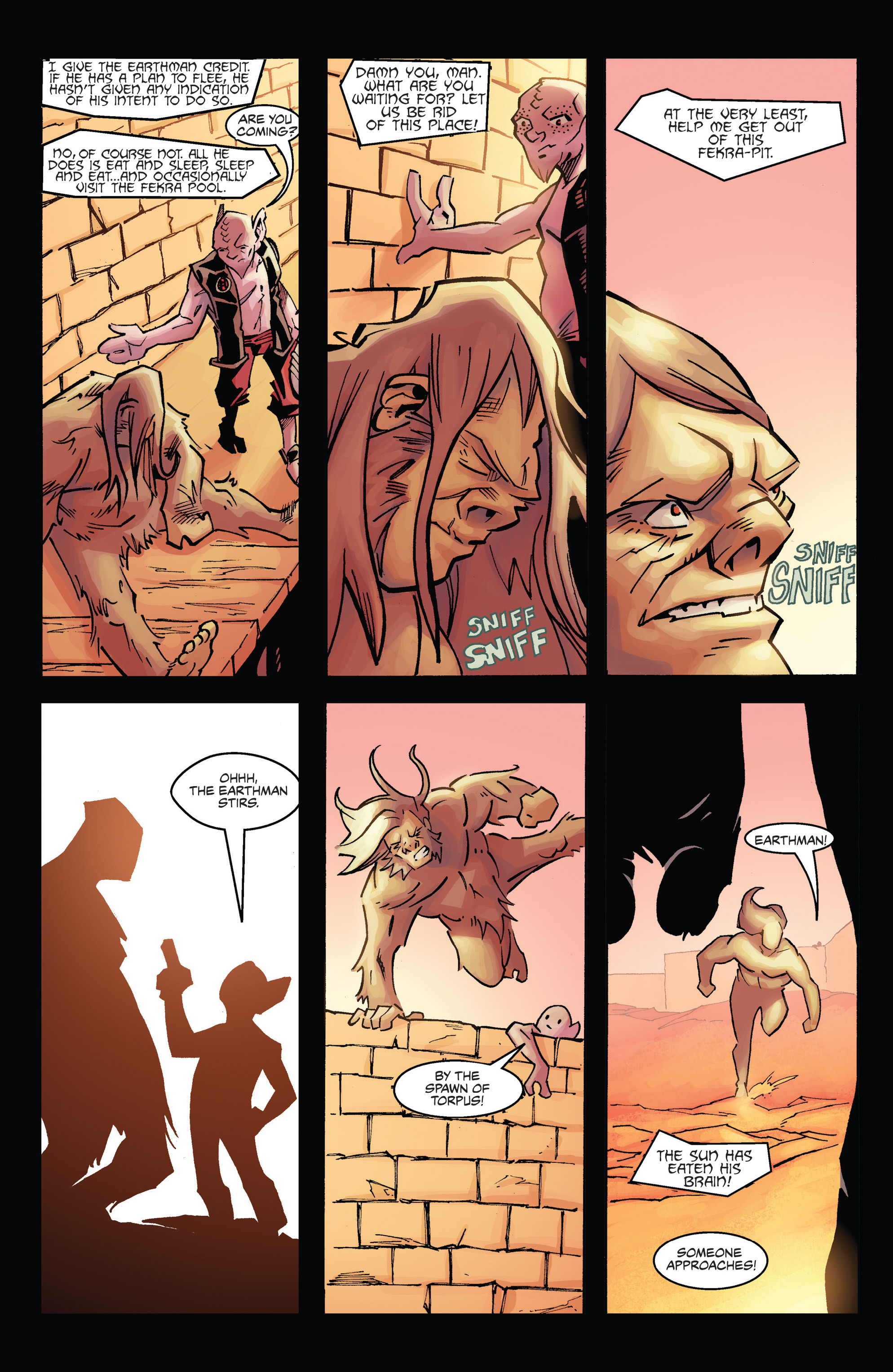 Read online Bigfoot: Sword of the Earthman (2015) comic -  Issue #2 - 9