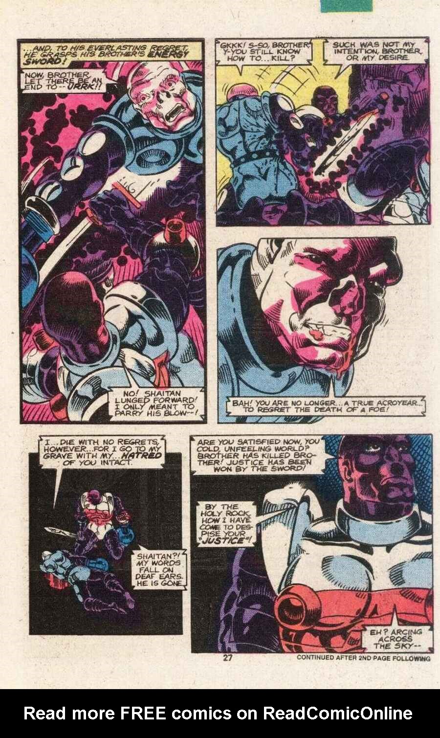Read online Micronauts (1979) comic -  Issue #12 - 17