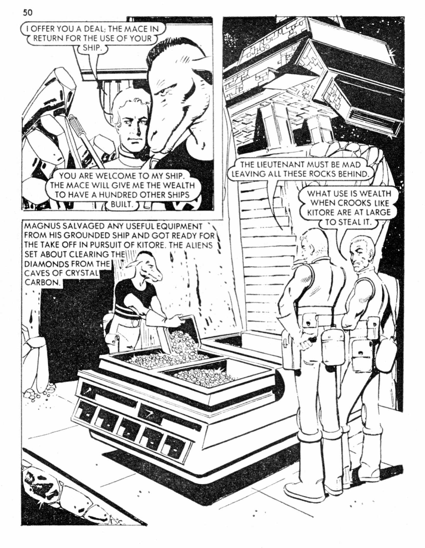 Read online Starblazer comic -  Issue #145 - 50