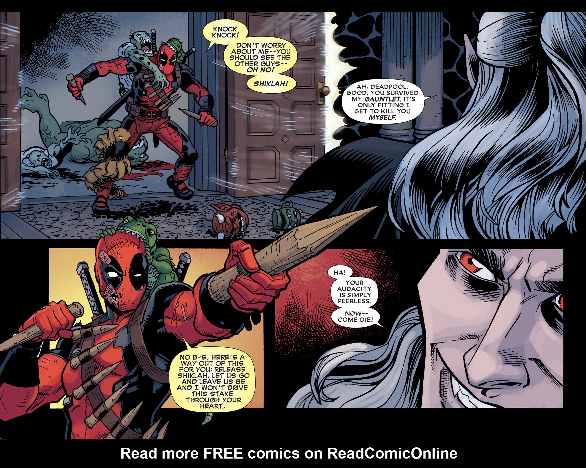 Read online Deadpool: Dracula's Gauntlet comic -  Issue # Part 9 - 5