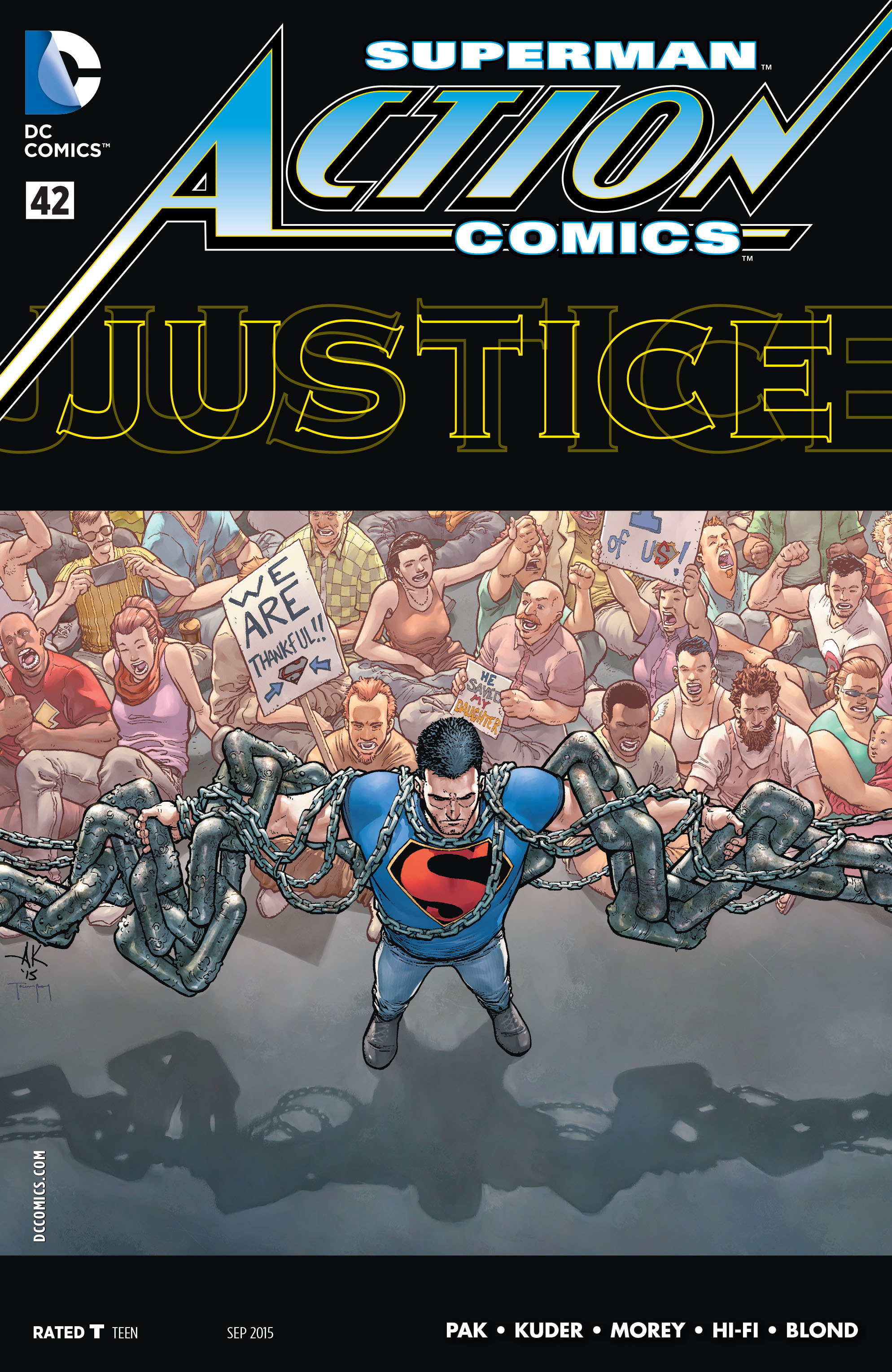 Read online Action Comics (2011) comic -  Issue #42 - 1