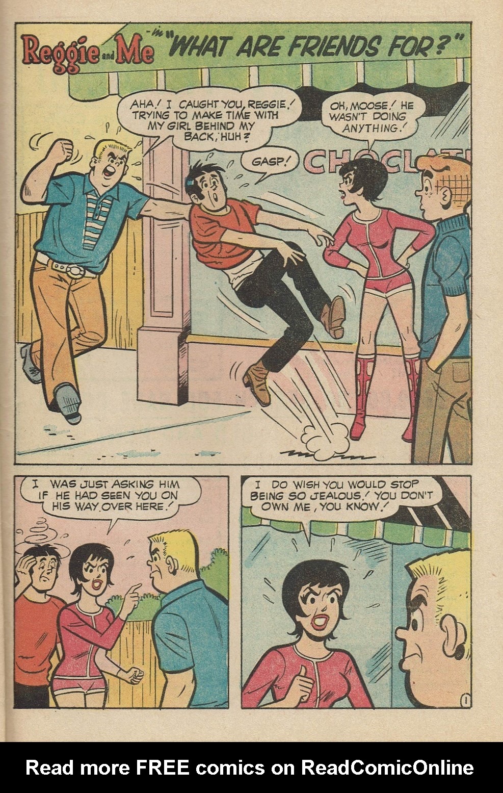 Read online Reggie and Me (1966) comic -  Issue #56 - 42