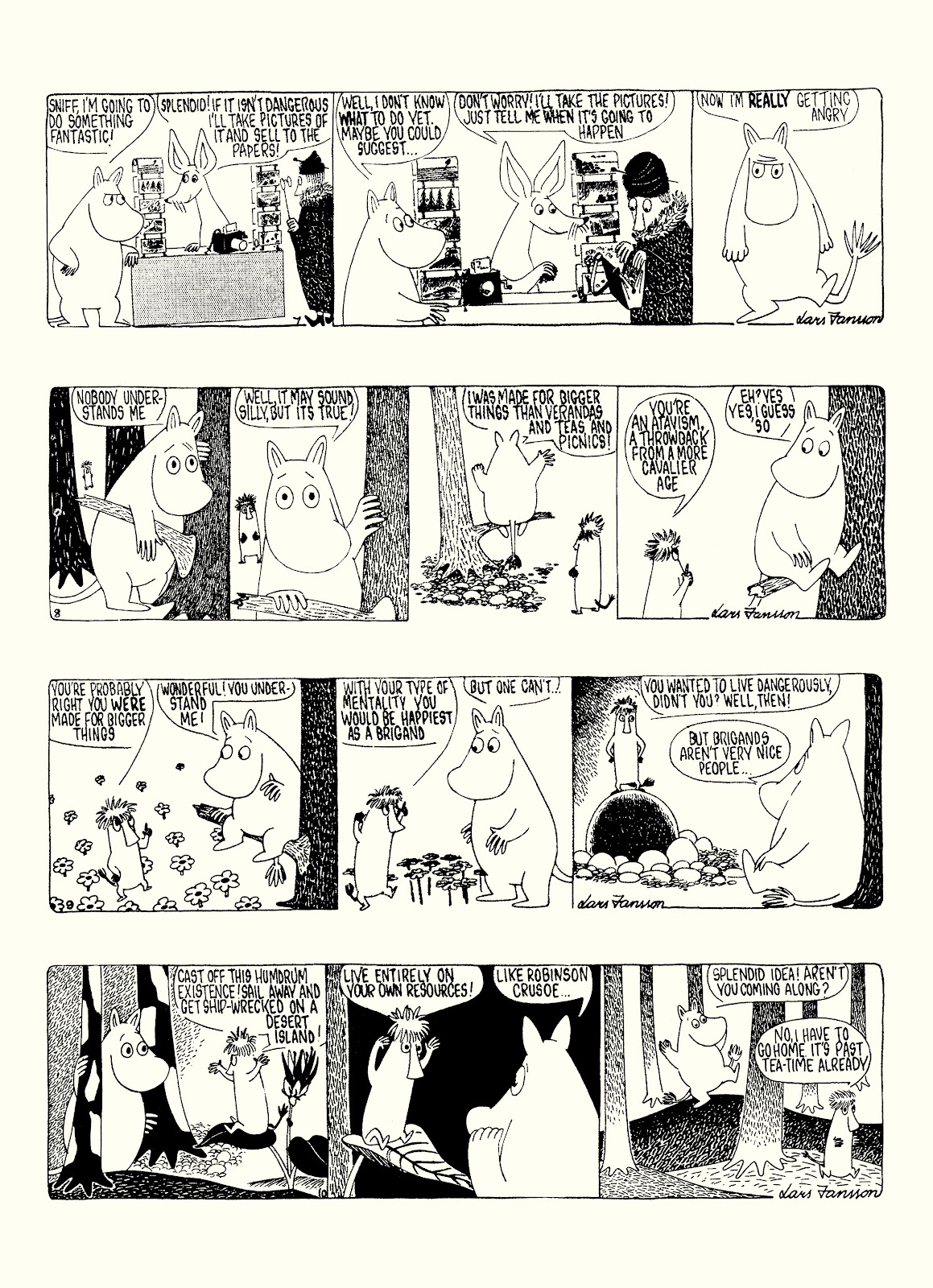 Moomin: The Complete Lars Jansson Comic Strip issue TPB 8 - Page 7