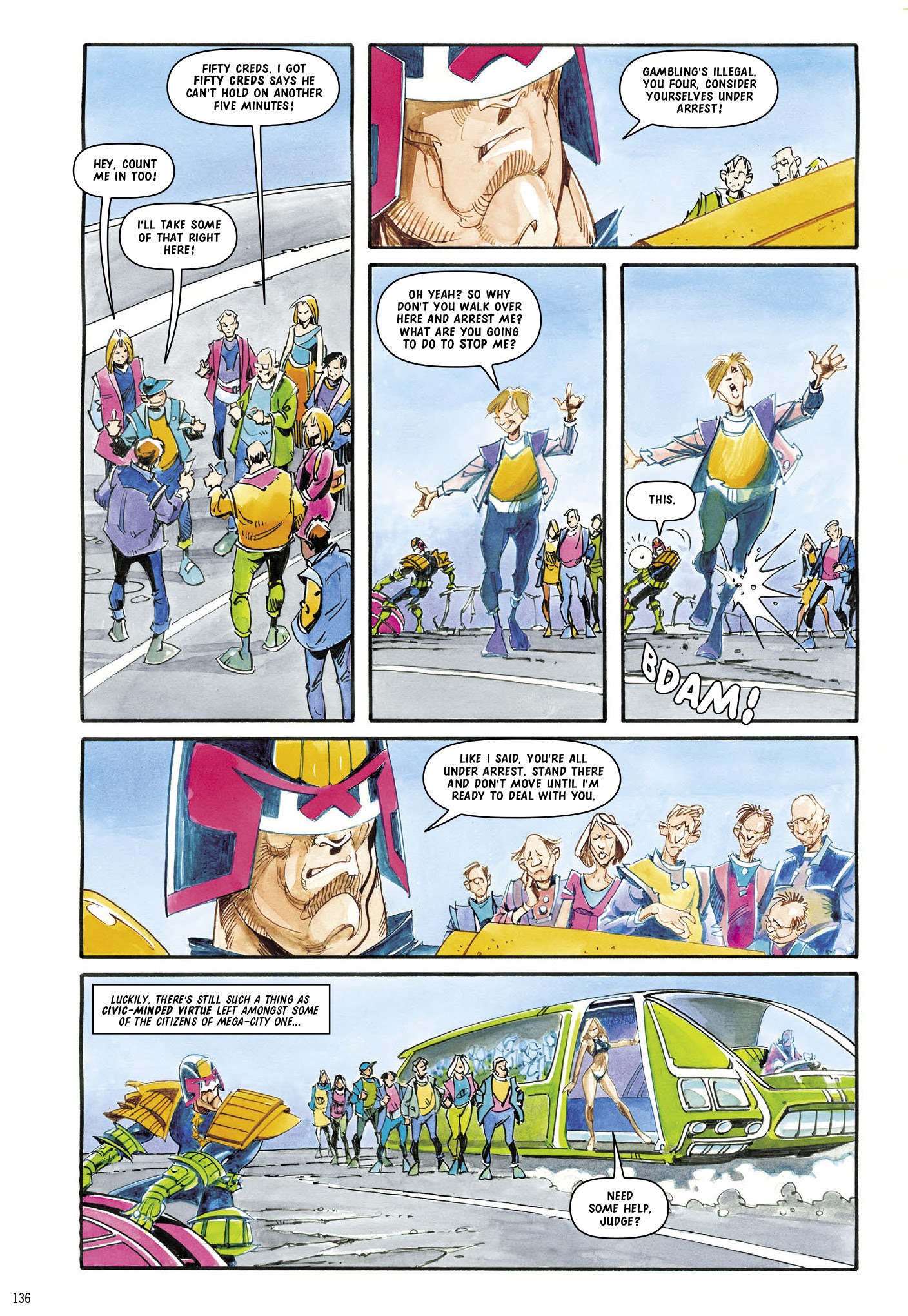 Read online Judge Dredd: The Complete Case Files comic -  Issue # TPB 37 (Part 2) - 39