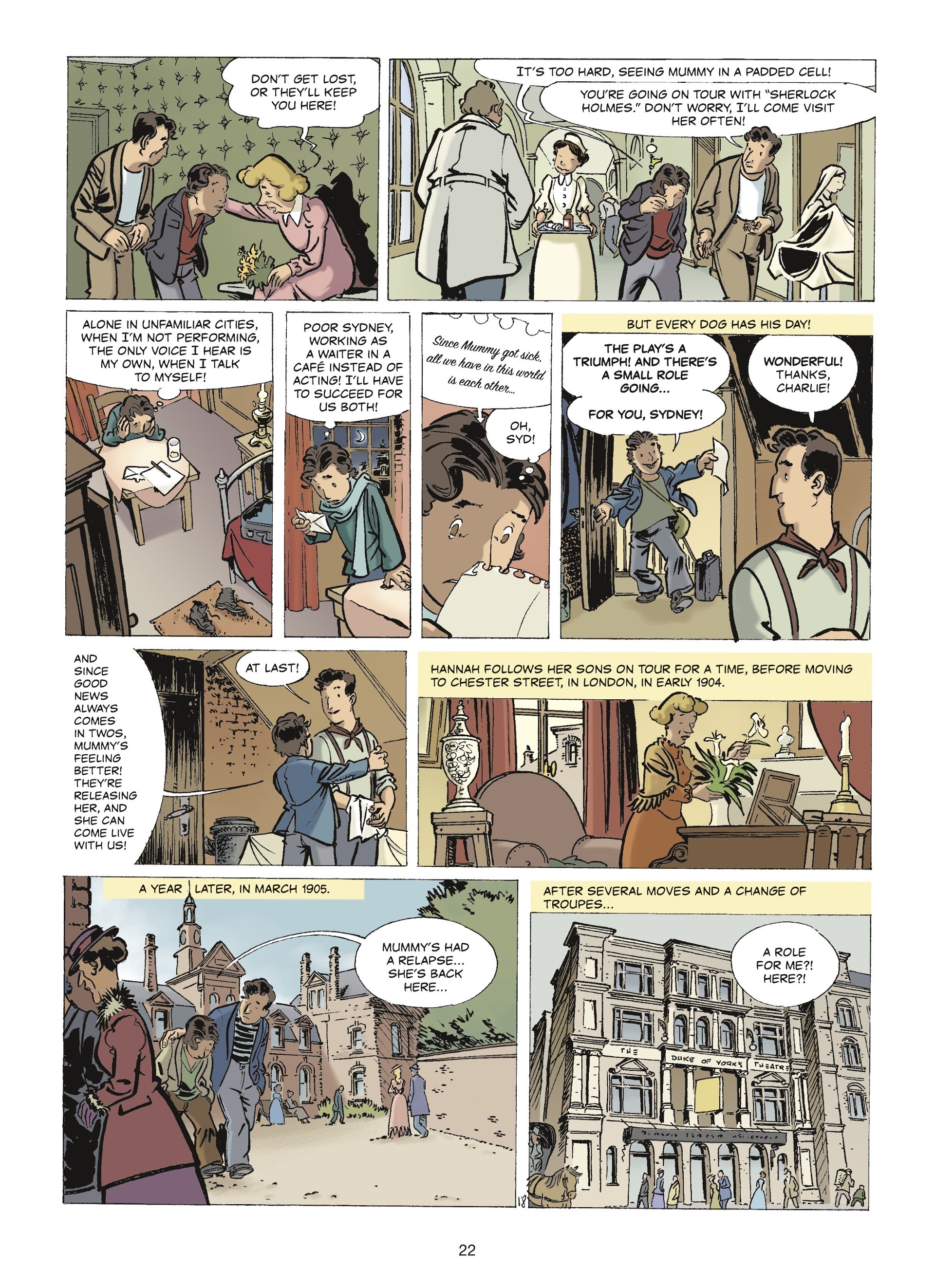 Read online The Stars of History: Charlie Chaplin comic -  Issue # TPB - 20