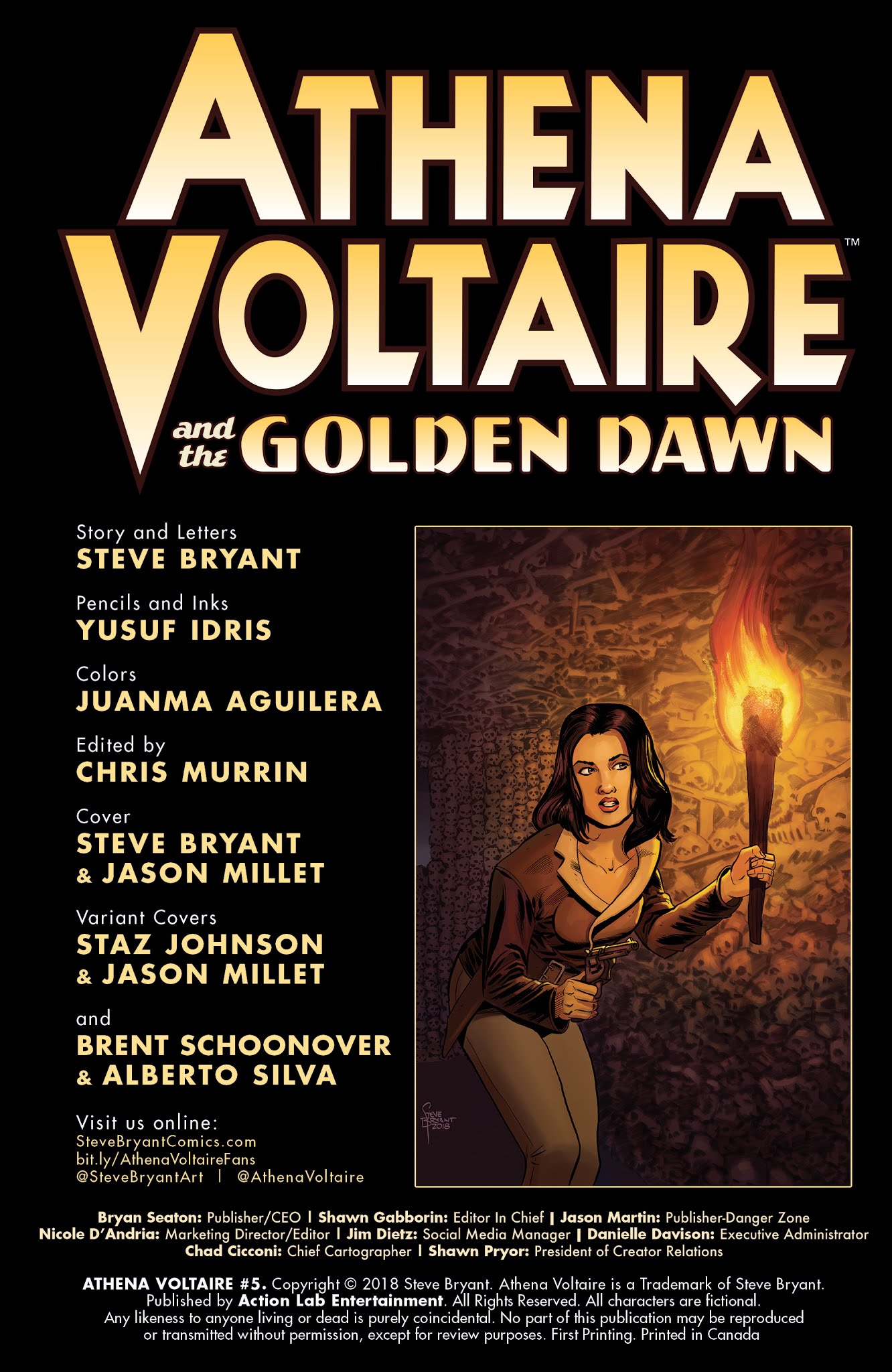Read online Athena Voltaire comic -  Issue #5 - 3
