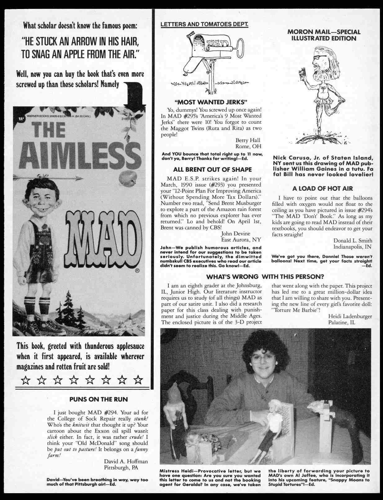 Read online MAD comic -  Issue #297 - 4