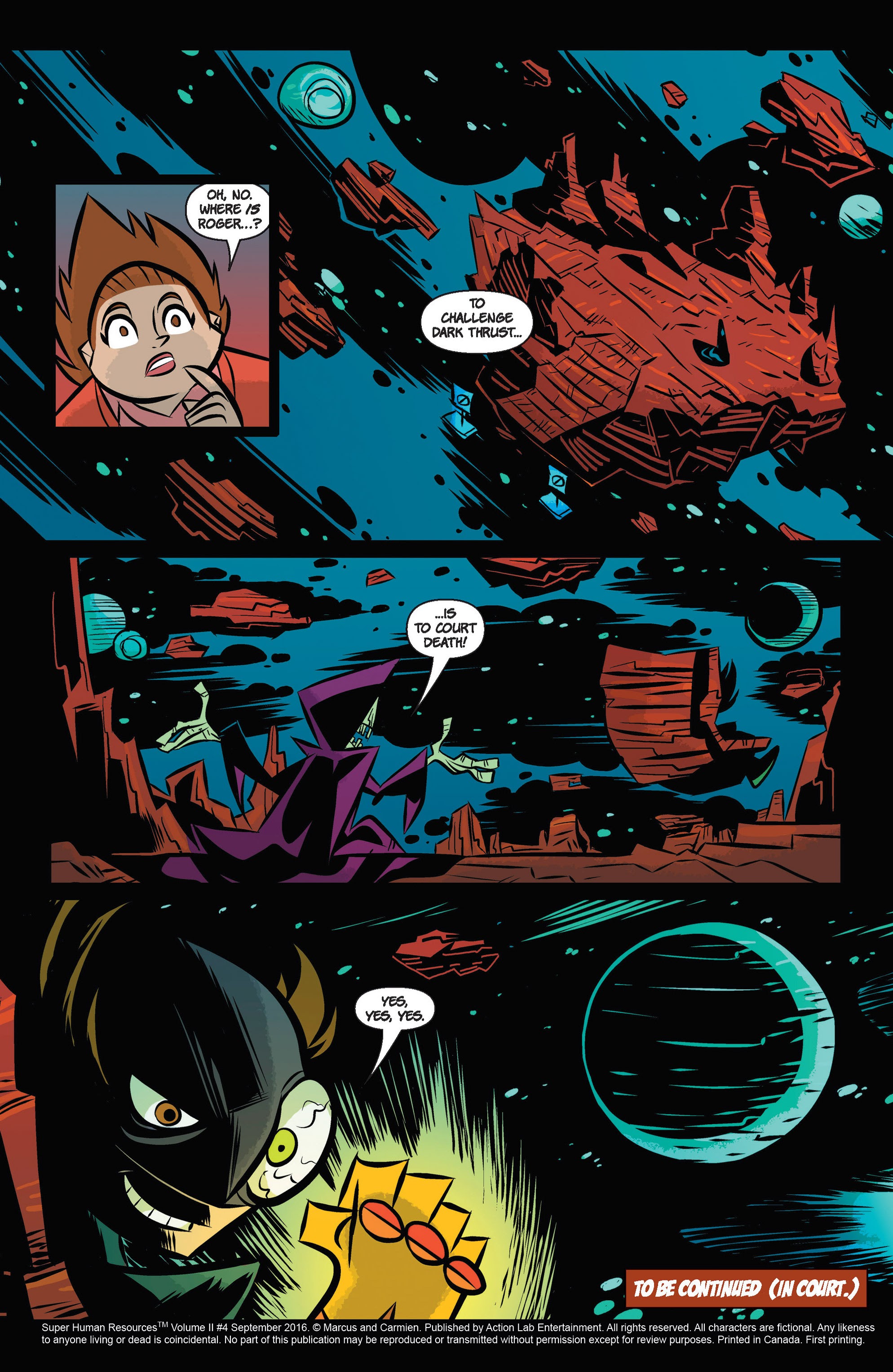 Read online Super Human Resources comic -  Issue #4 - 24