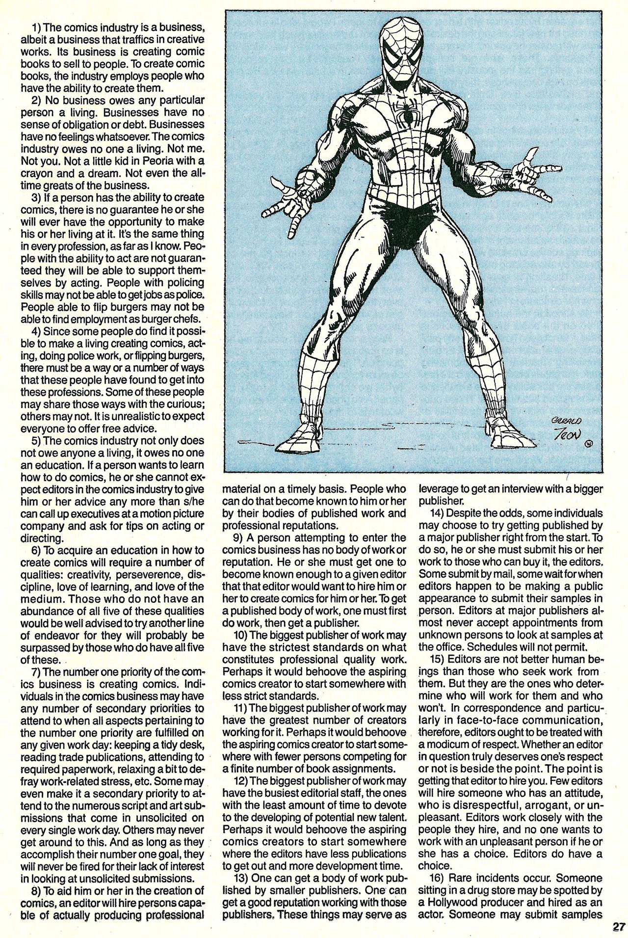 Read online Marvel Age comic -  Issue #111 - 27