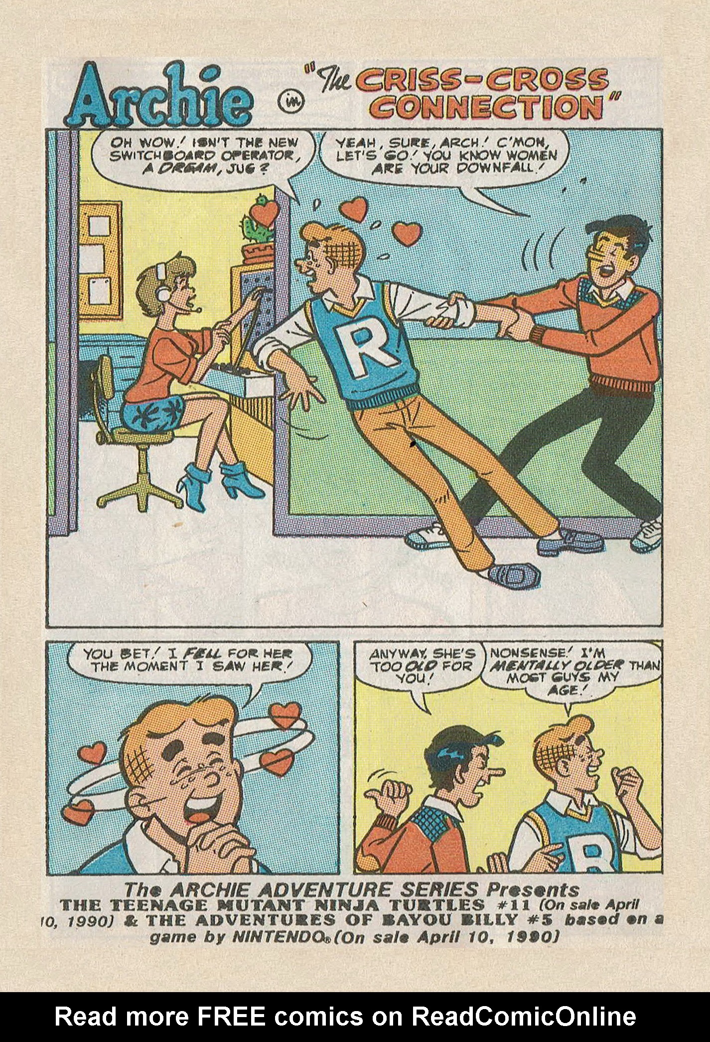 Read online Jughead Jones Comics Digest comic -  Issue #63 - 109