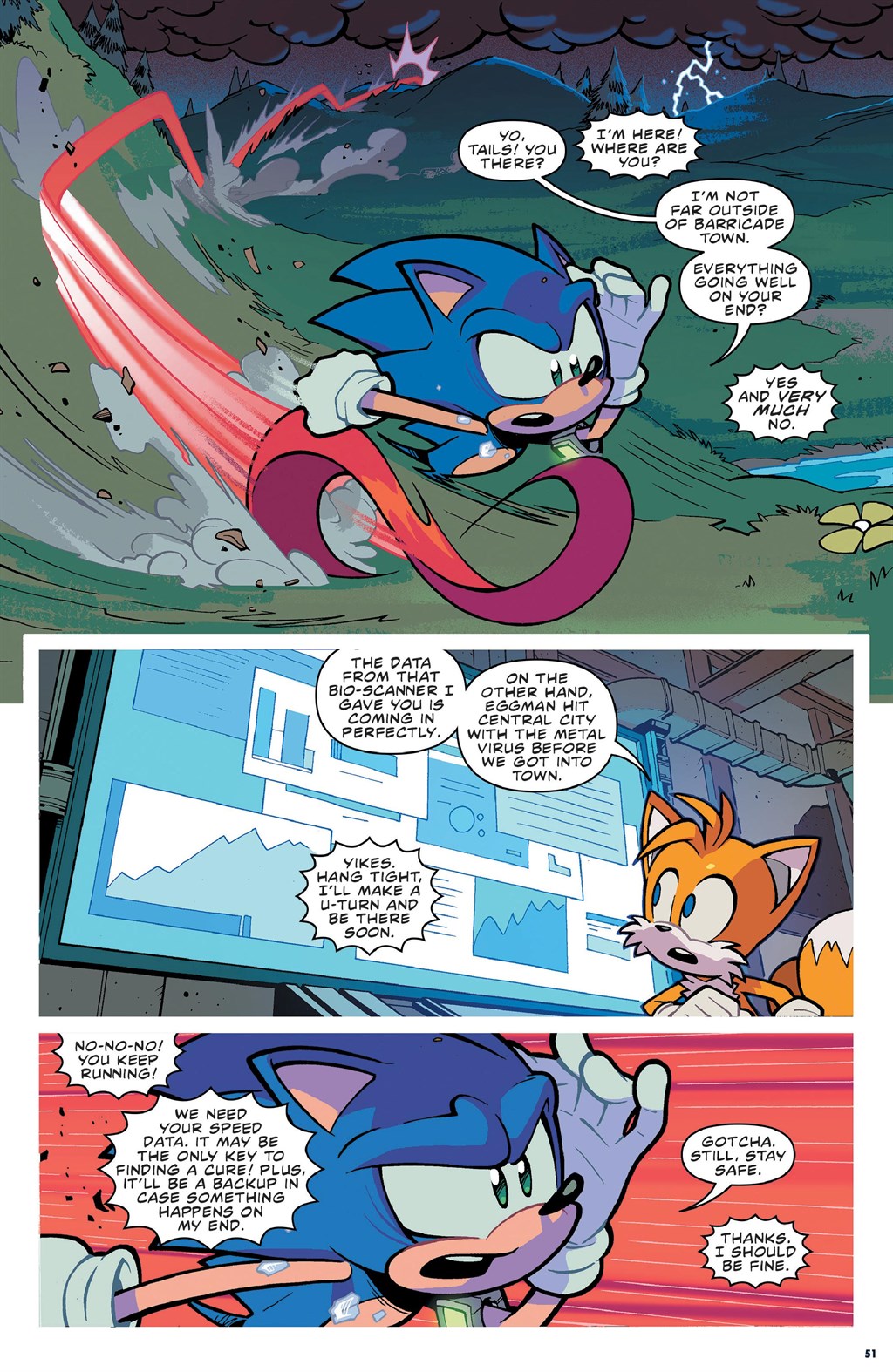 Read online Sonic the Hedgehog (2018) comic -  Issue # _The IDW Collection 3 (Part 1) - 51