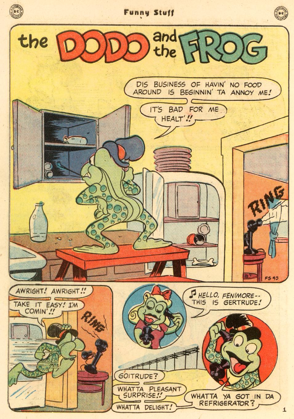 Read online Funny Stuff comic -  Issue #36 - 44