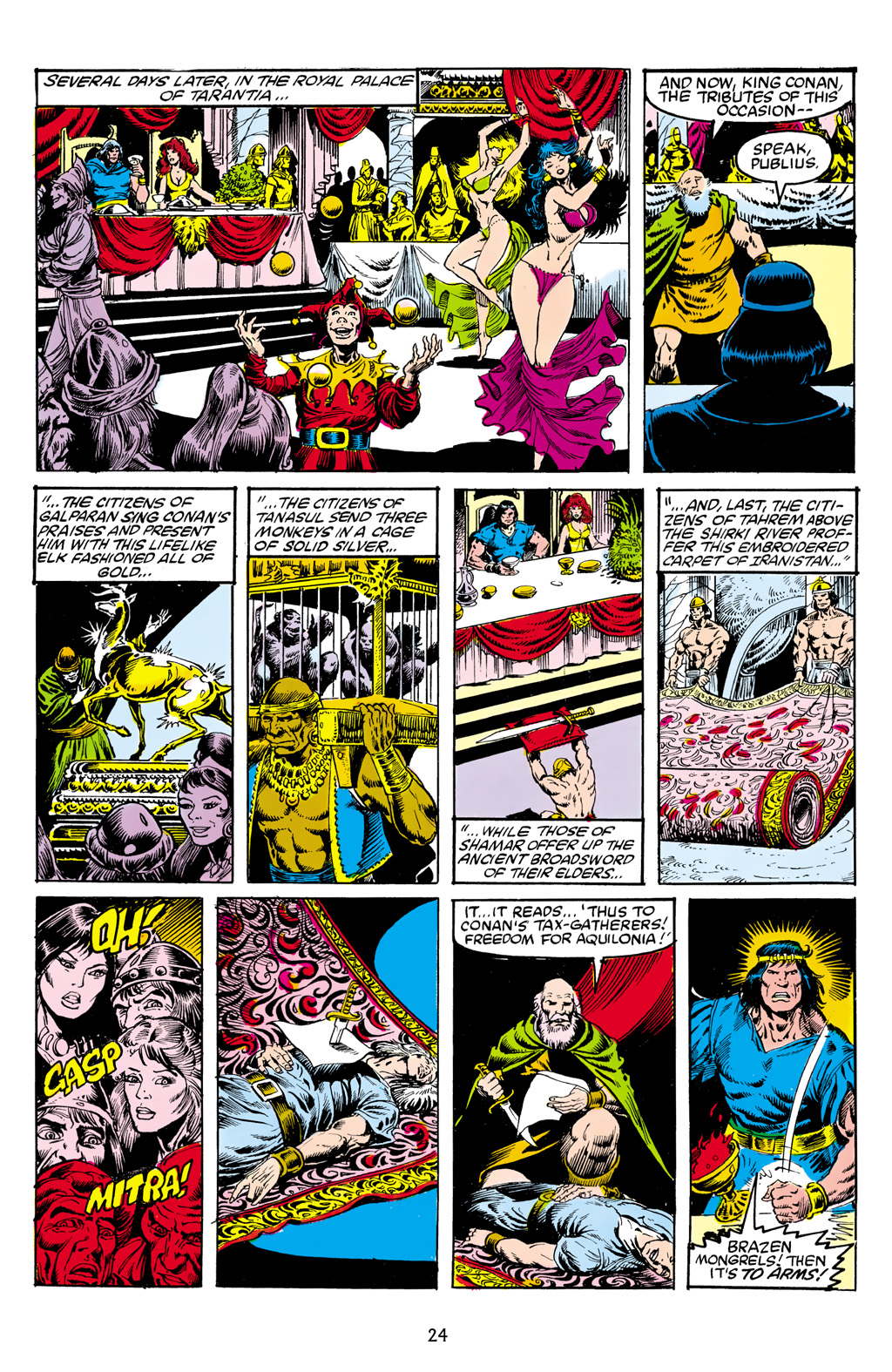 Read online The Chronicles of King Conan comic -  Issue # TPB 4 (Part 1) - 25